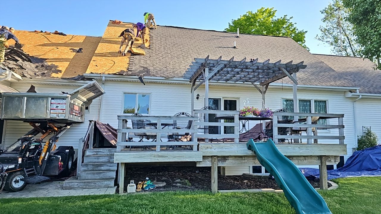 Residential Roofing Installation using Euro Shield Beaumount Shake Black by Nitro Roofing and Construction