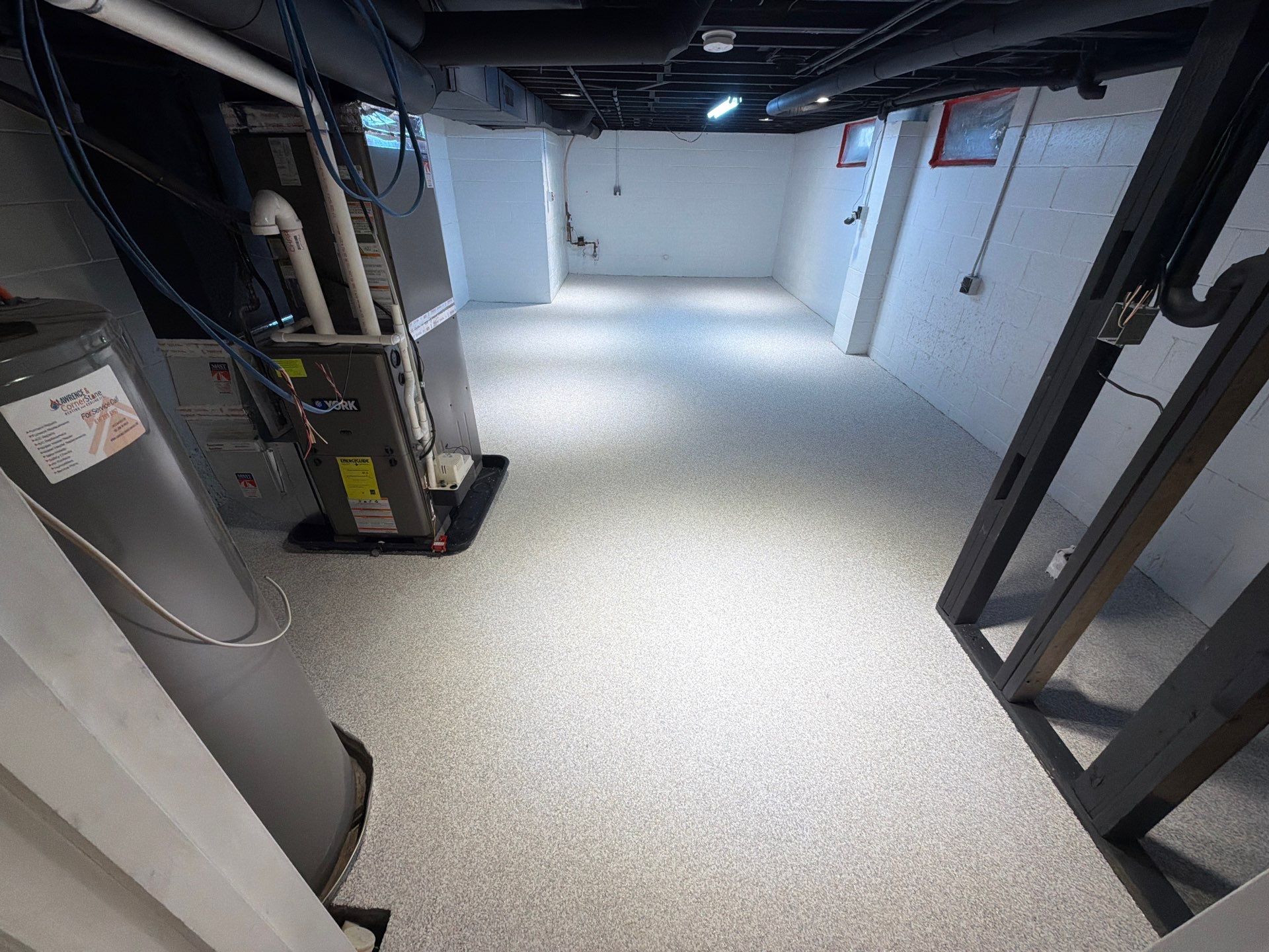 Epoxy Flake floor in Holland Michigan! by Gordon Painting