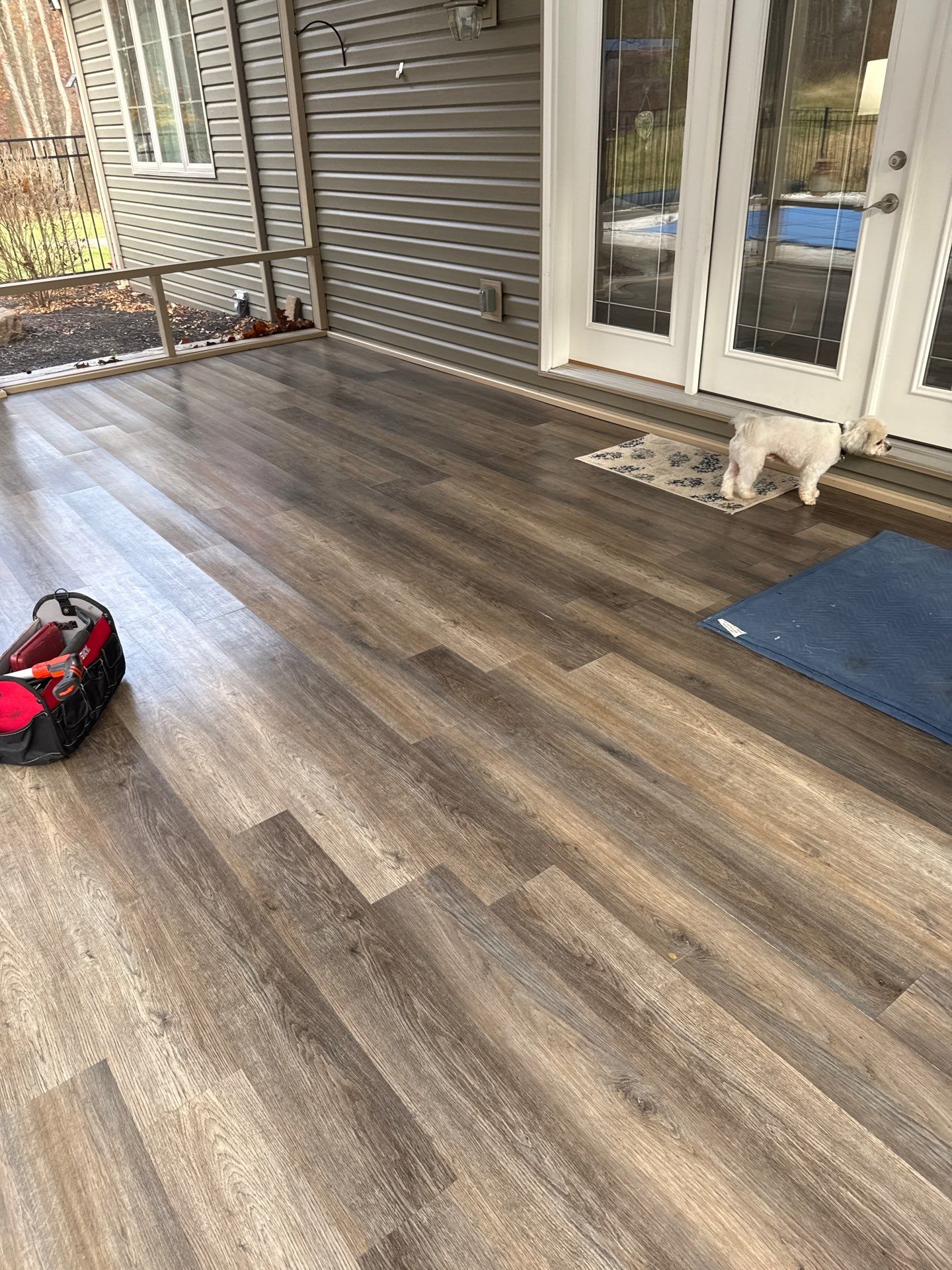 Buffalo Patio Project in Homer City by Floors in a Day, Inc