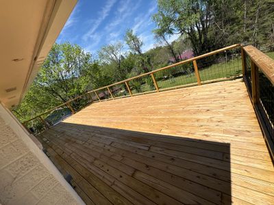 Deck using Wood Sealant