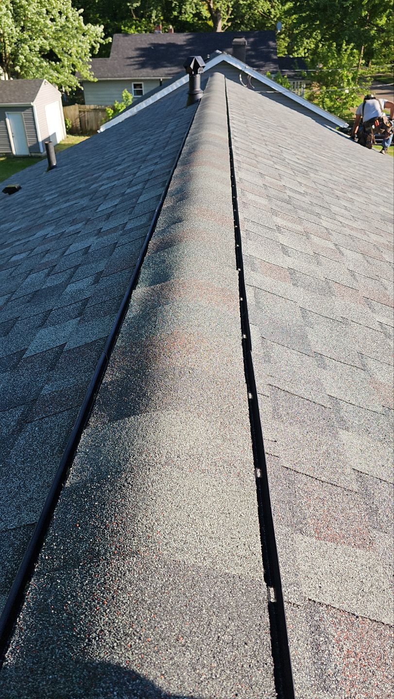 Atlas Pinnacle, Color, Summer Storm, Drip Edge, Color, Black by Eagle Eye Roofing