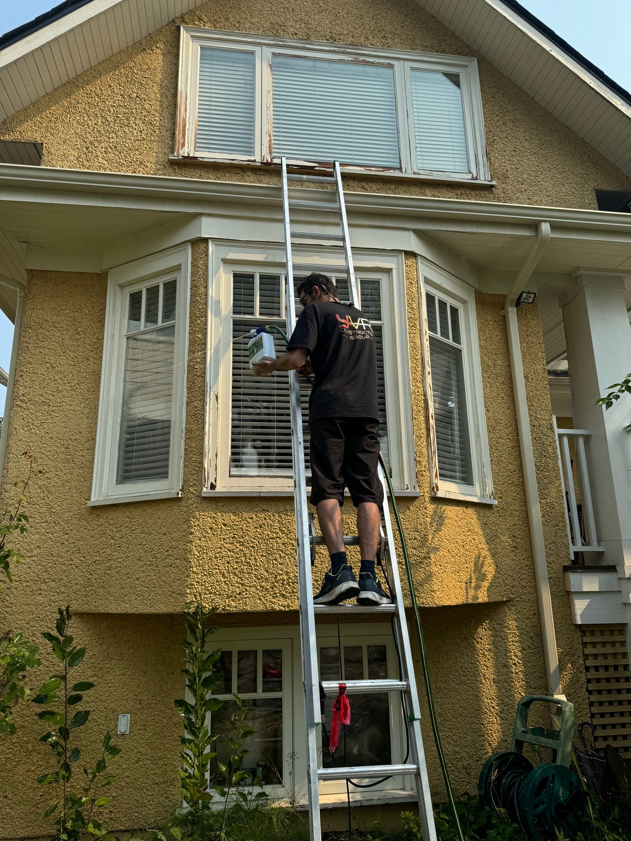 Fascia & Trim Painting - 25th st-  West Vancouver by YVR Construction Group