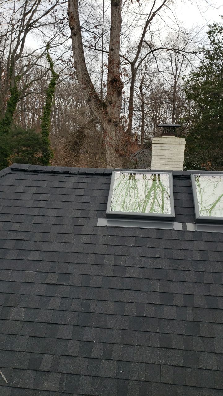 McLean: Certainteed Landmark Pro Designer Shingles in Max Def Charcoal Black by RM Banning, Inc.