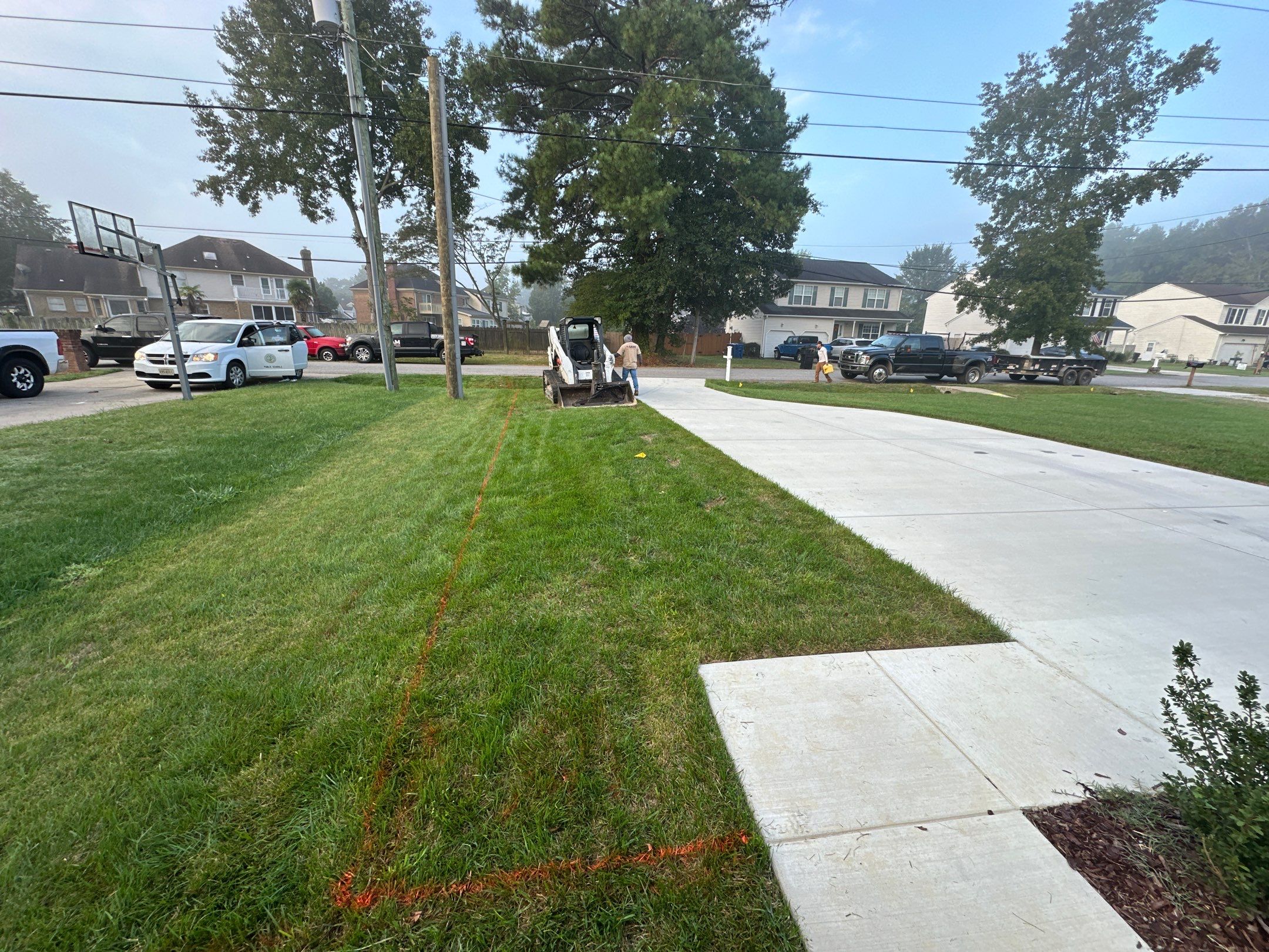 Project in Virginia Beach by Sam The Concrete Man Virginia Beach