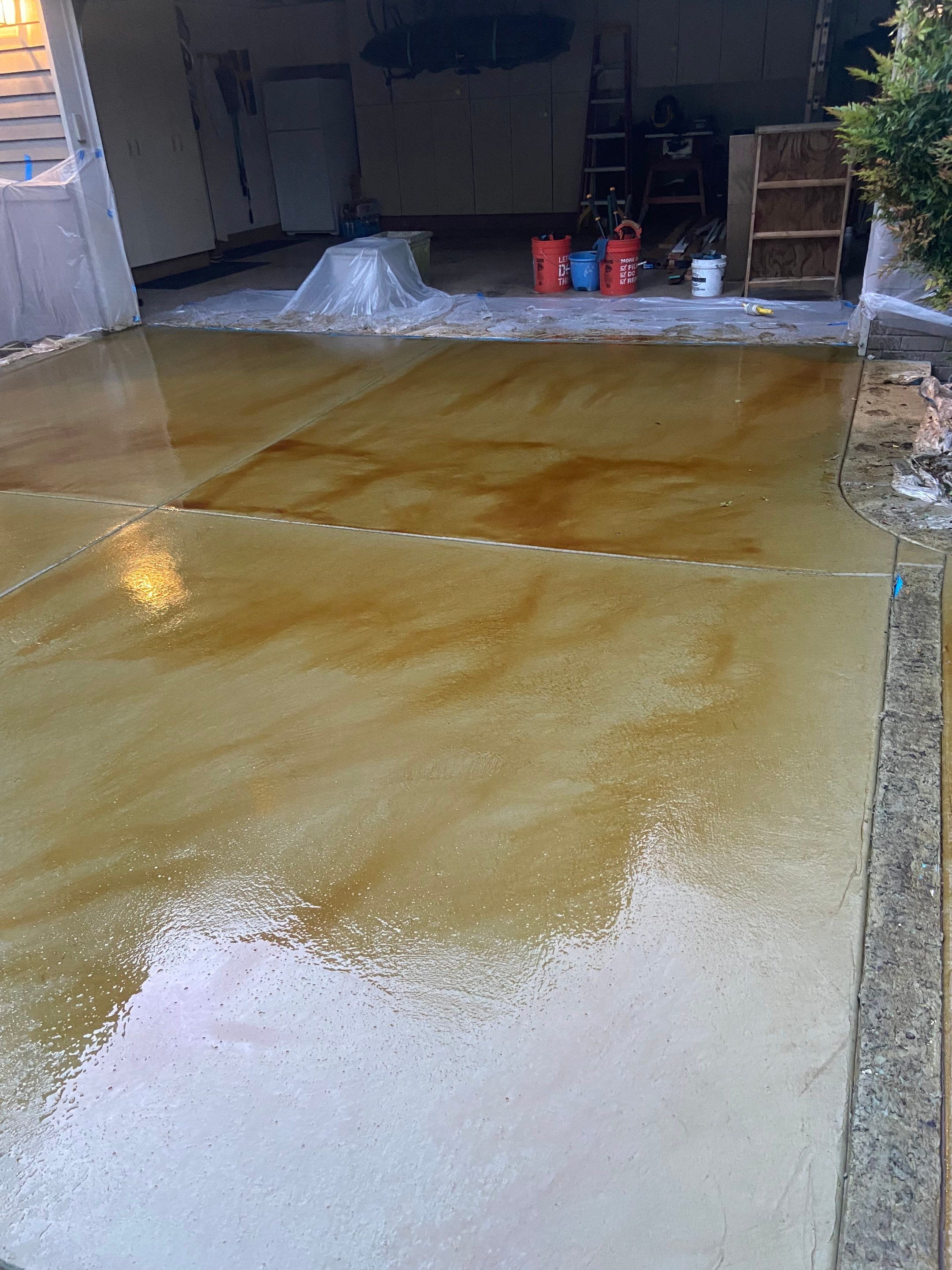 Eggers | Aggregate Finish Driveway, Concrete Project  by Jireh Asphalt & Concrete Inc 