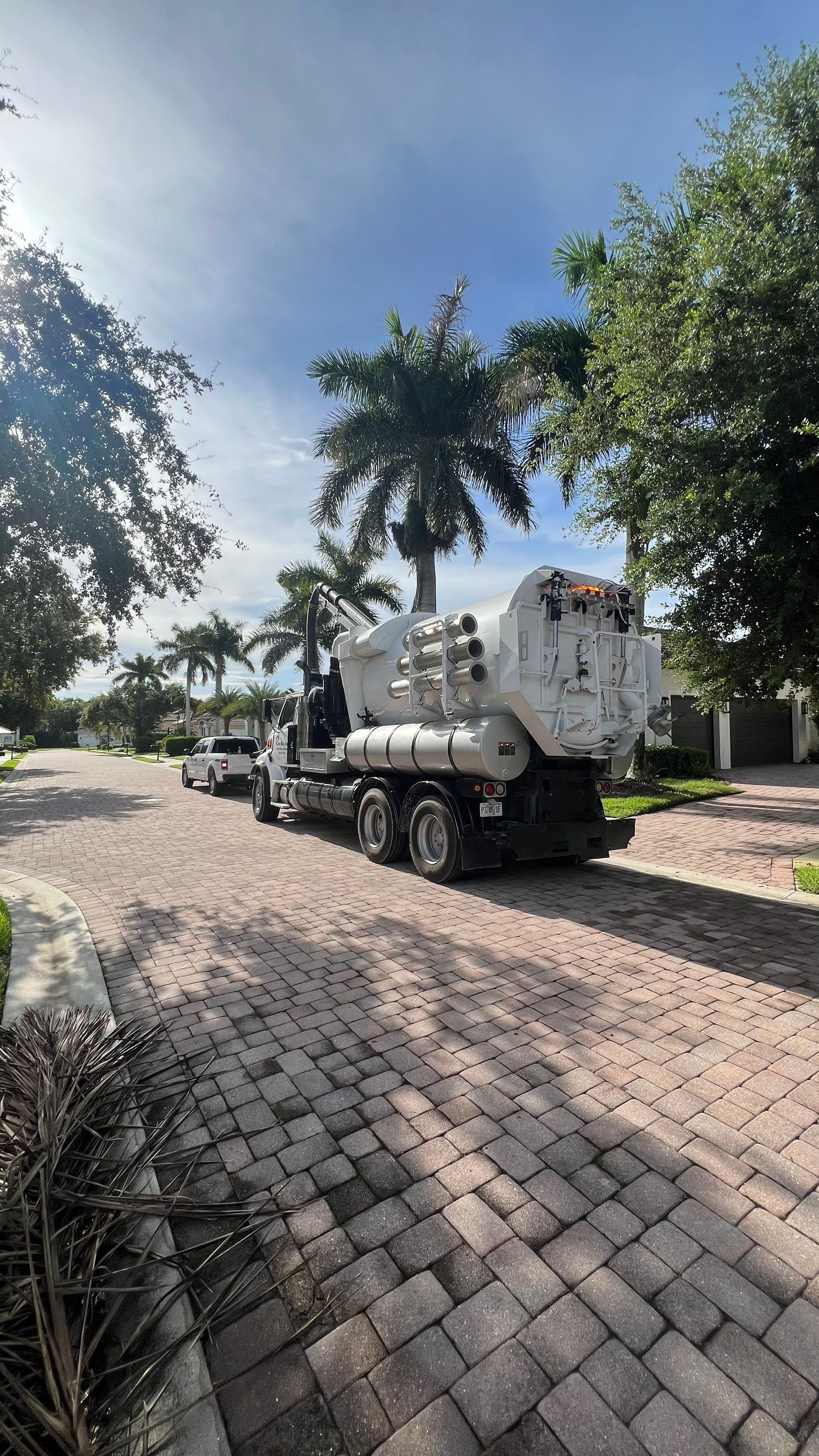 Naples Community Catch Basin Cleaning by APS Power & Water