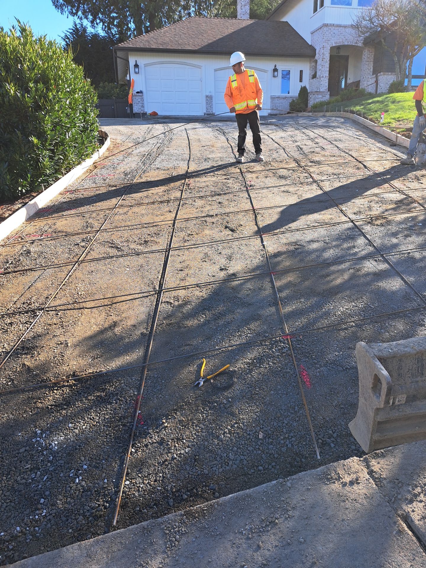 John | Stamped Concrete Driveway Makeover by Jireh Asphalt & Concrete Inc 