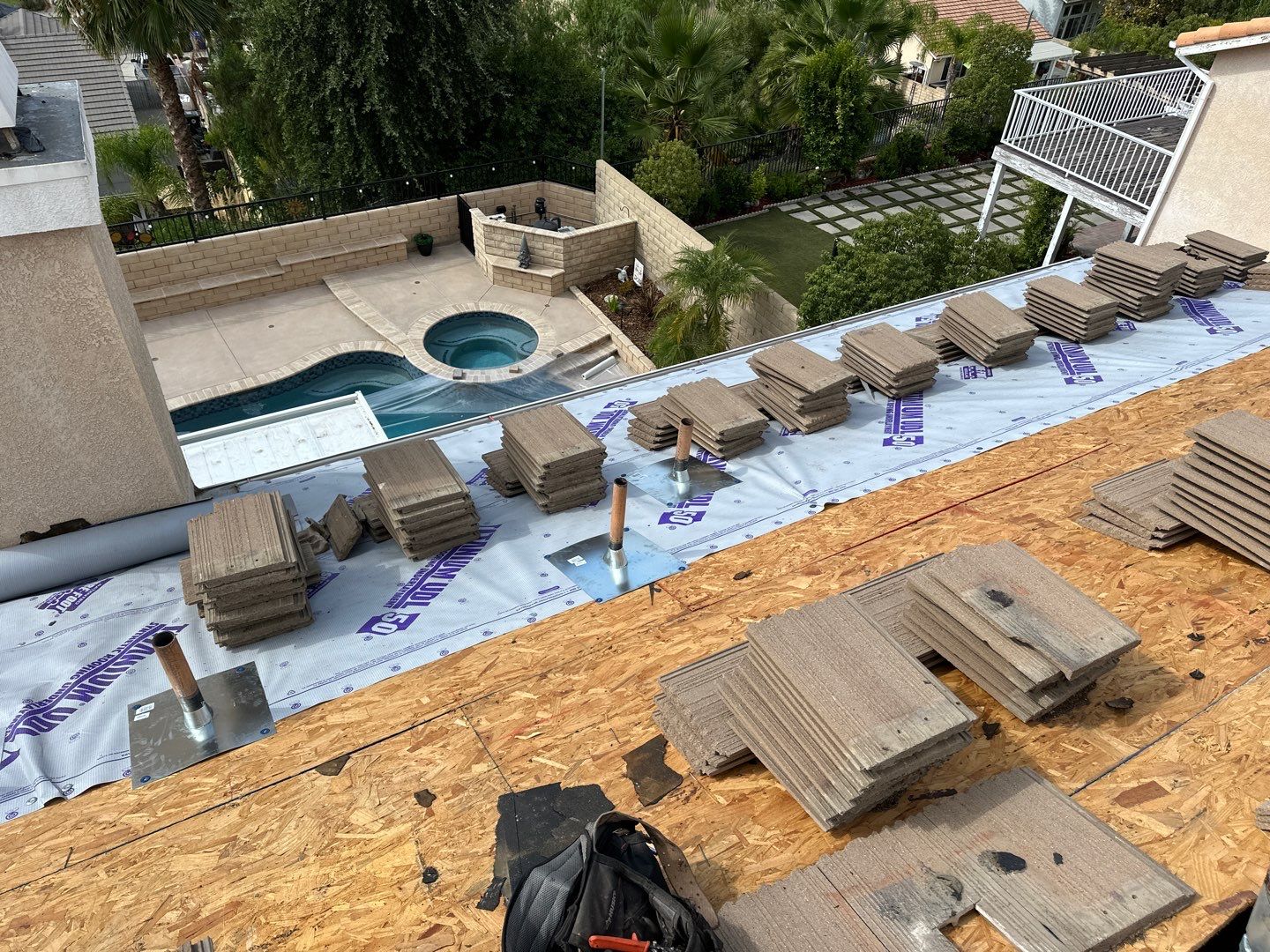 Sandstone Concrete Tile by Reimagine Roofing