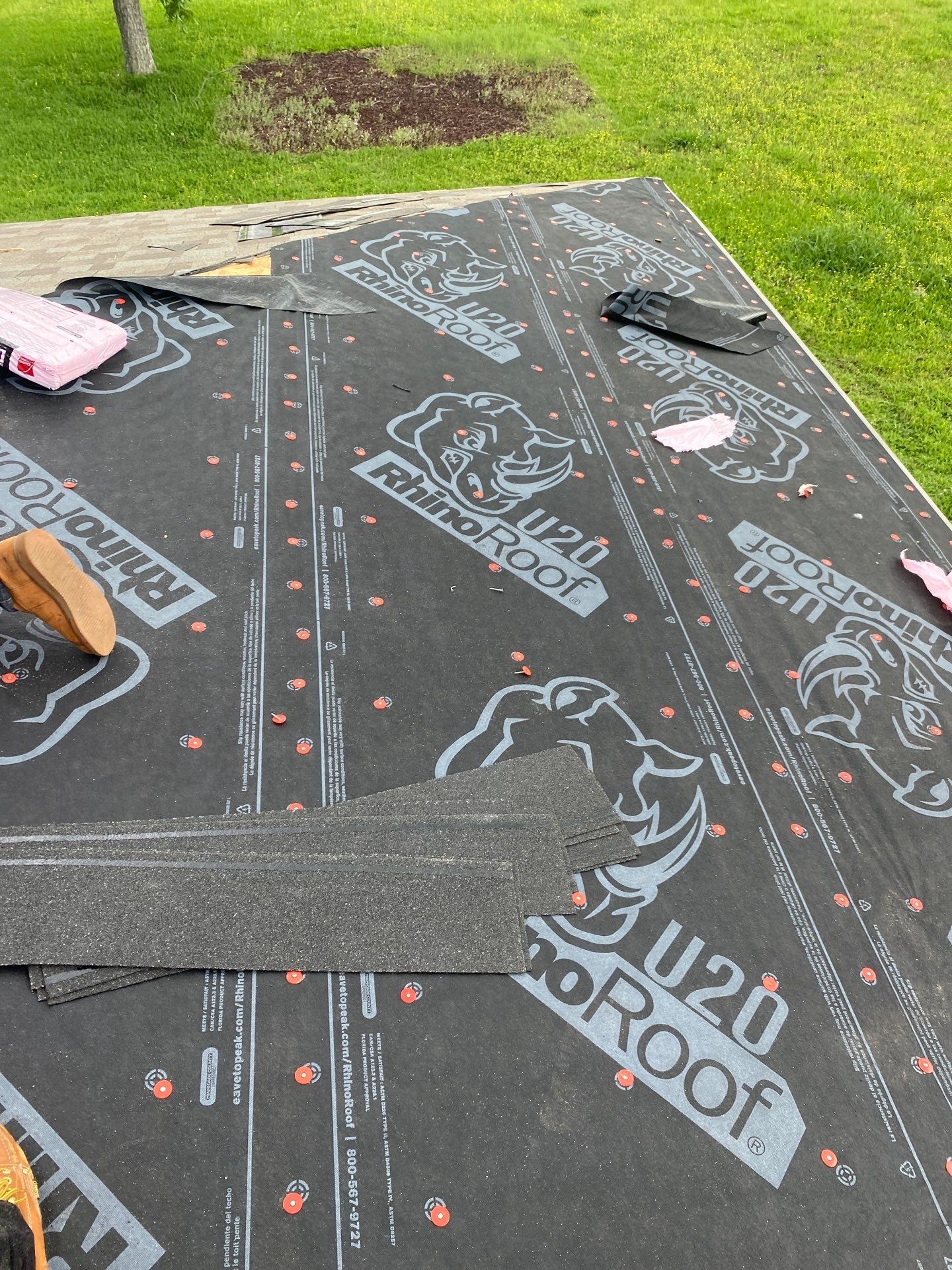 Residential Roofing Installation using Owen's Corning Duration (Lifetime) Shingles by Roof Repair Company