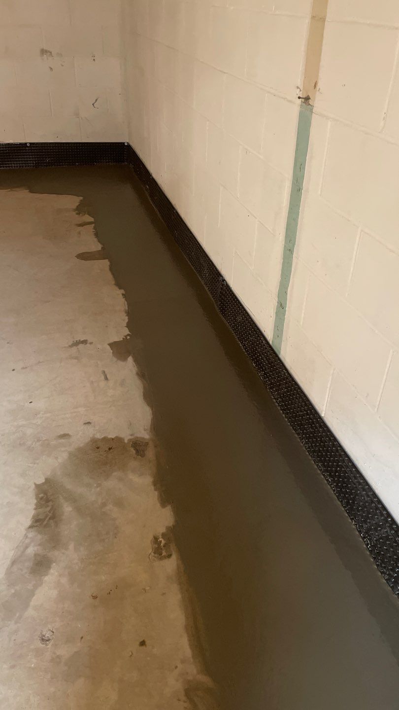 Tying Into an Existing Drain Tile System for Alec by Waterproofing Northeast