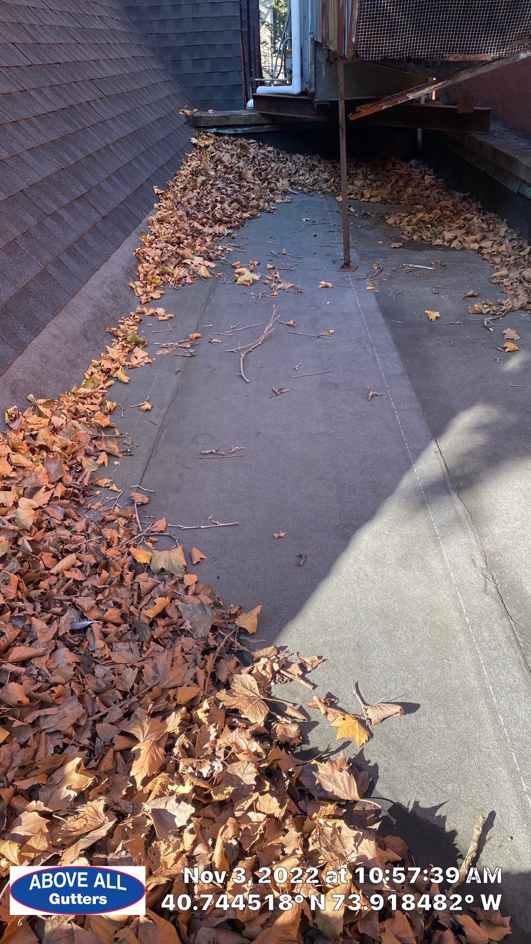 All Saints Episcopal Church, Astoria Queens New York by Above All Gutters 