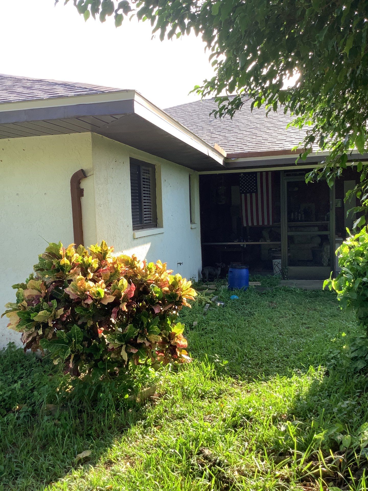 Brown Gutters in Cape Coral FL by Gutter Professors
