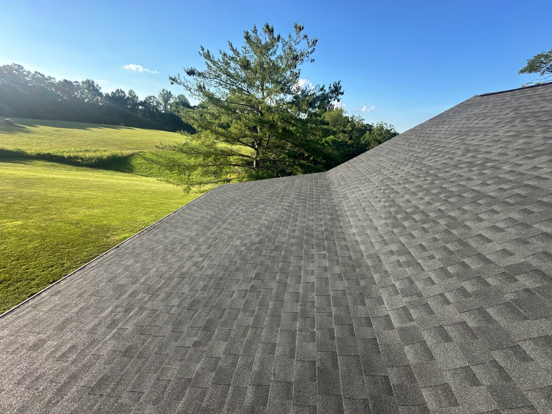 Residential Roofing Installation using Timberline HDZ Shingles - Charcoal by RoofX 