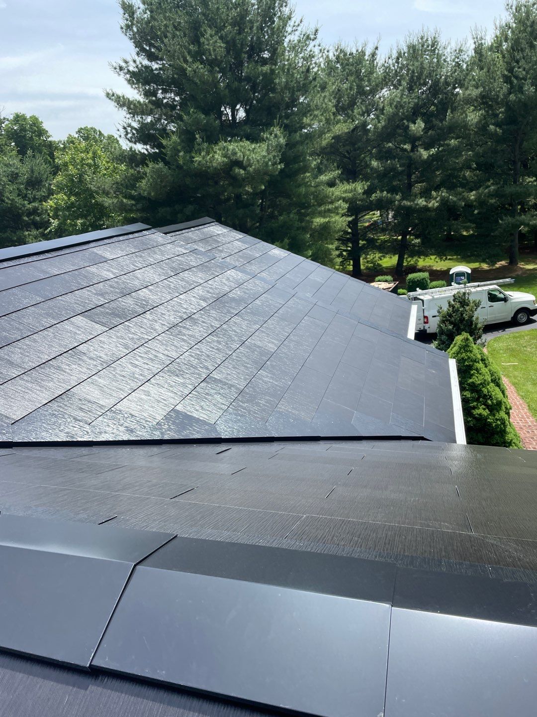 Tesla Solar Roof Installation by American Home Contractors