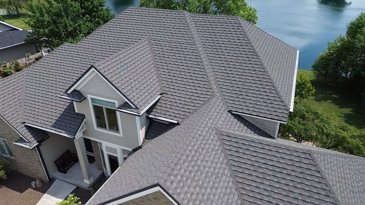 HOA Approved Stone Coated Metal Shingle Project in Fort Wayne, IN by 4Ever Metal Roofing