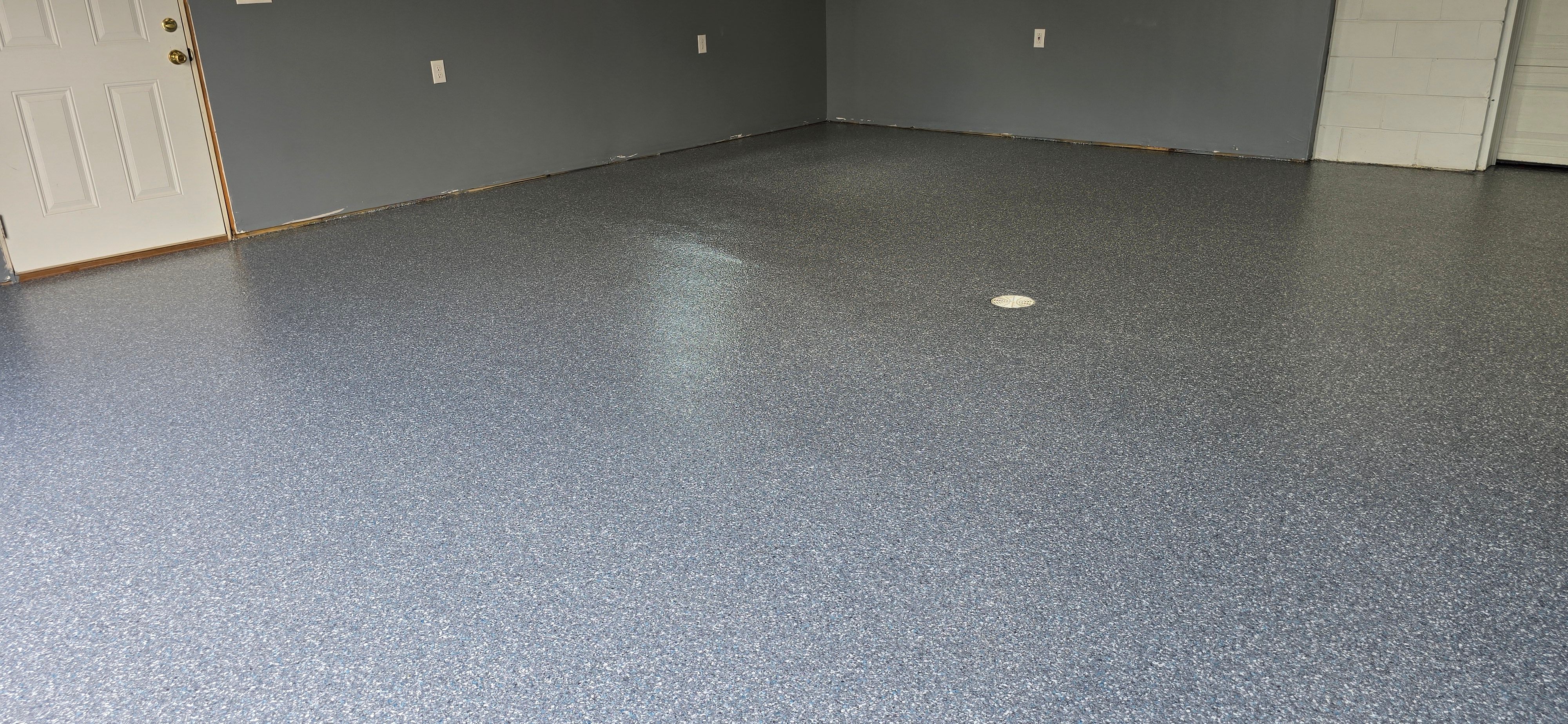 Garage using Blizzard by Elite Floor Solutions