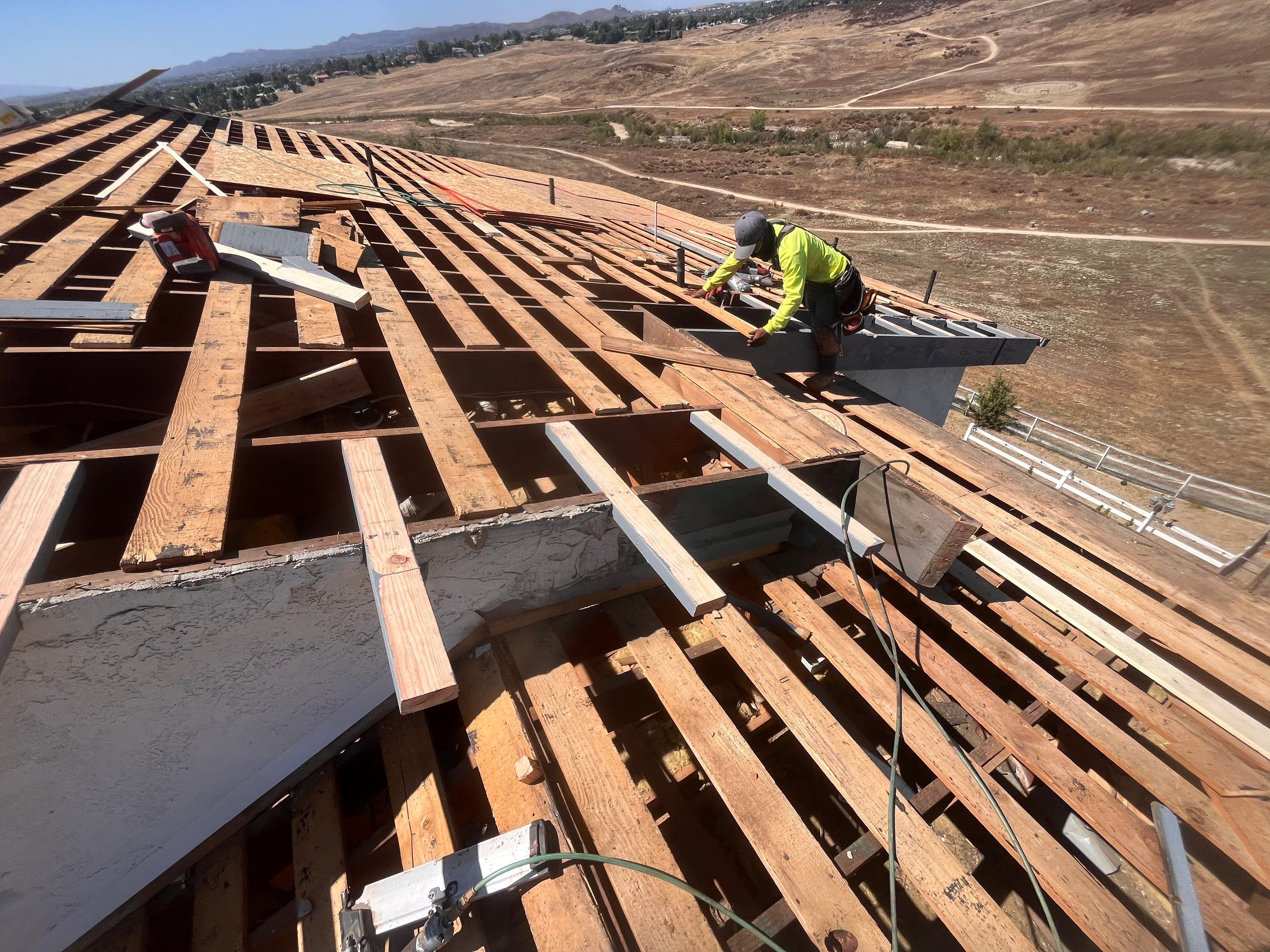 Complete Concrete Tile Roof Replacement and Decking Upgrade by Reliable Roofing San Diego Inc.
