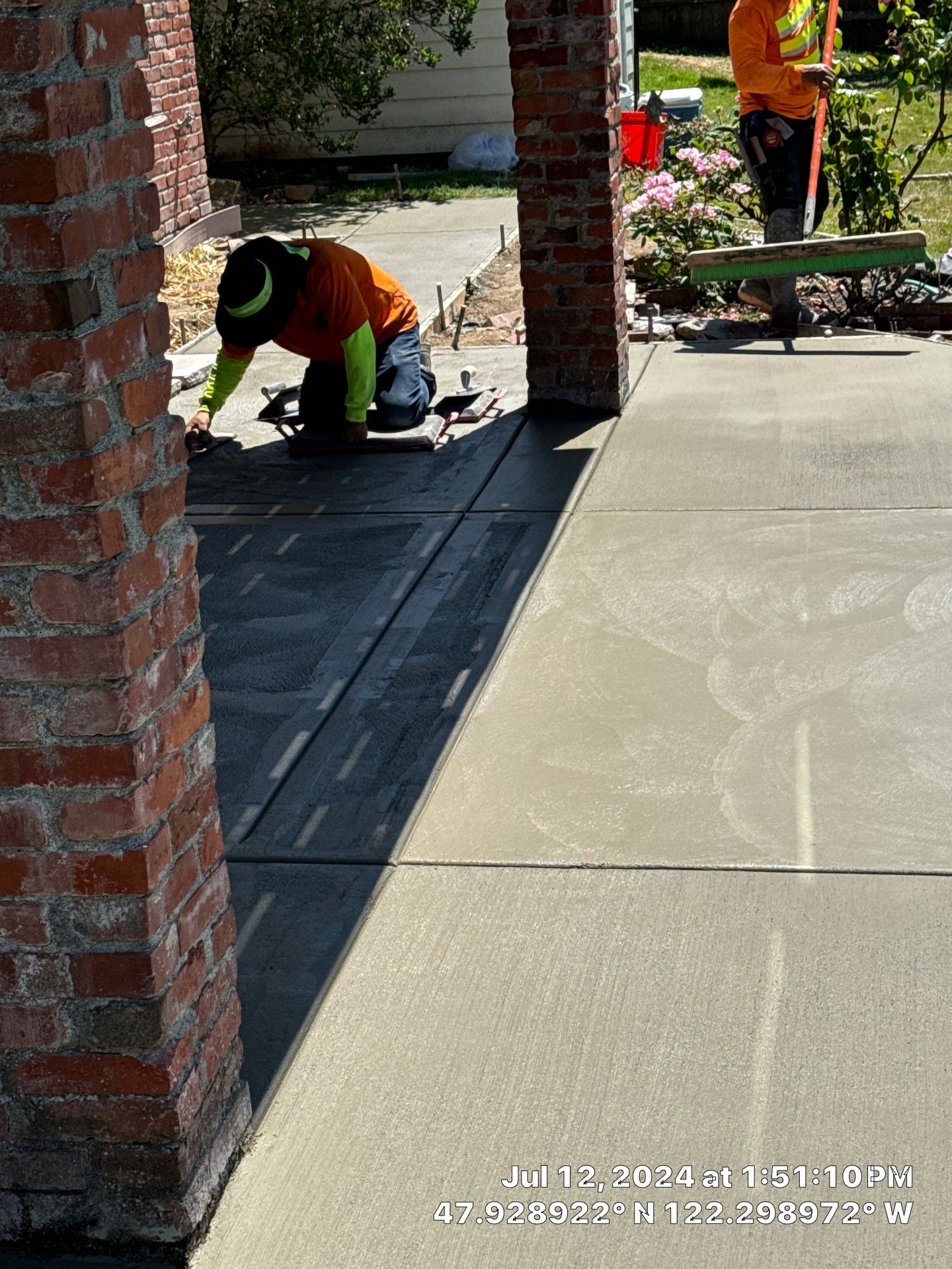 Susan | Concrete Patio by Jireh Asphalt & Concrete Inc 