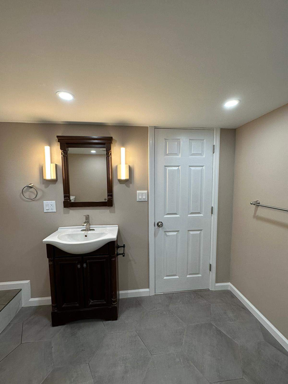 Bathroom Remodel using Tile by Home Concepts Construction