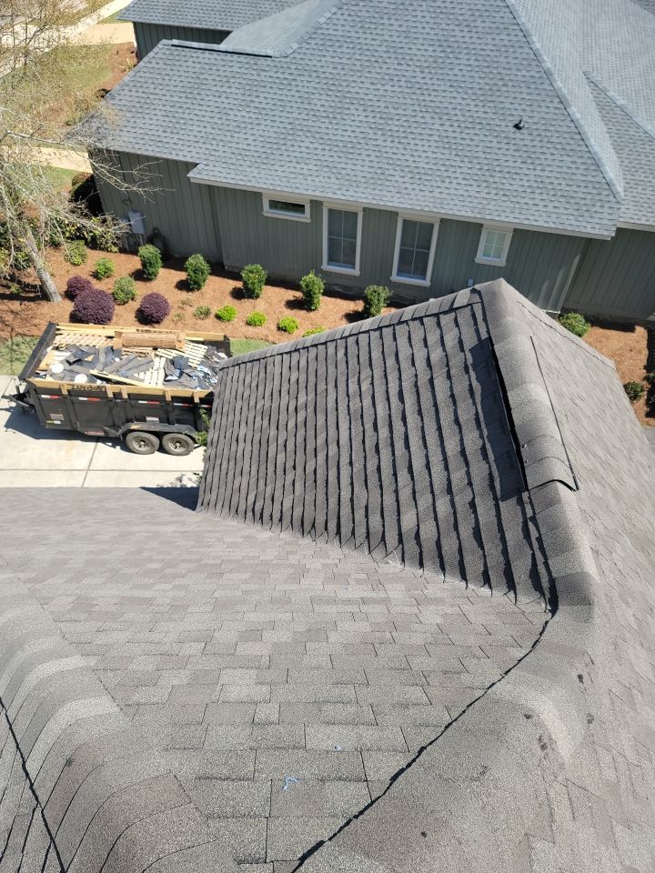 Residential Roofing Installation using Roof Replacement by American Roofing & Construction LLC
