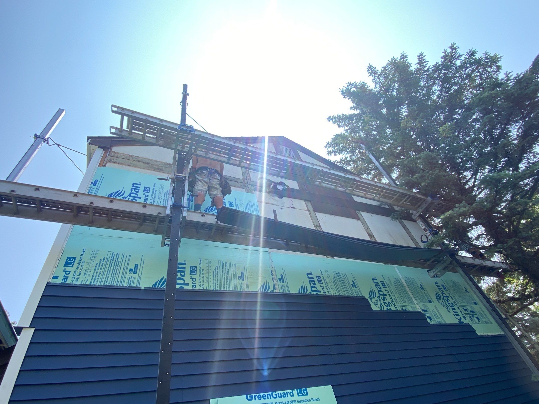 Siding Replacement using CertainTeed Restoration Classis D4 by 180 Contractors