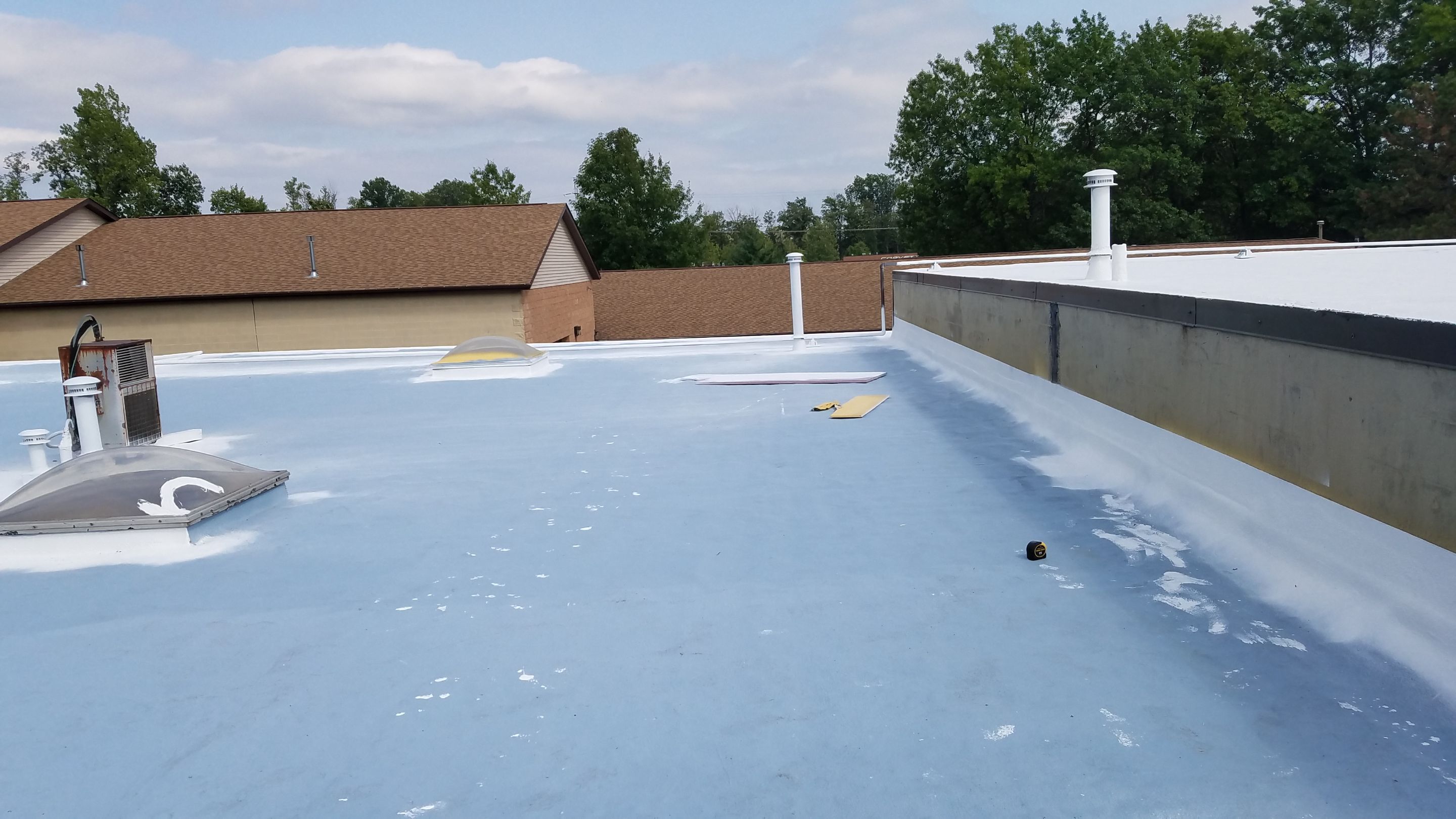 Spray Foam Roof System by Gold Star Roofing LLC 
