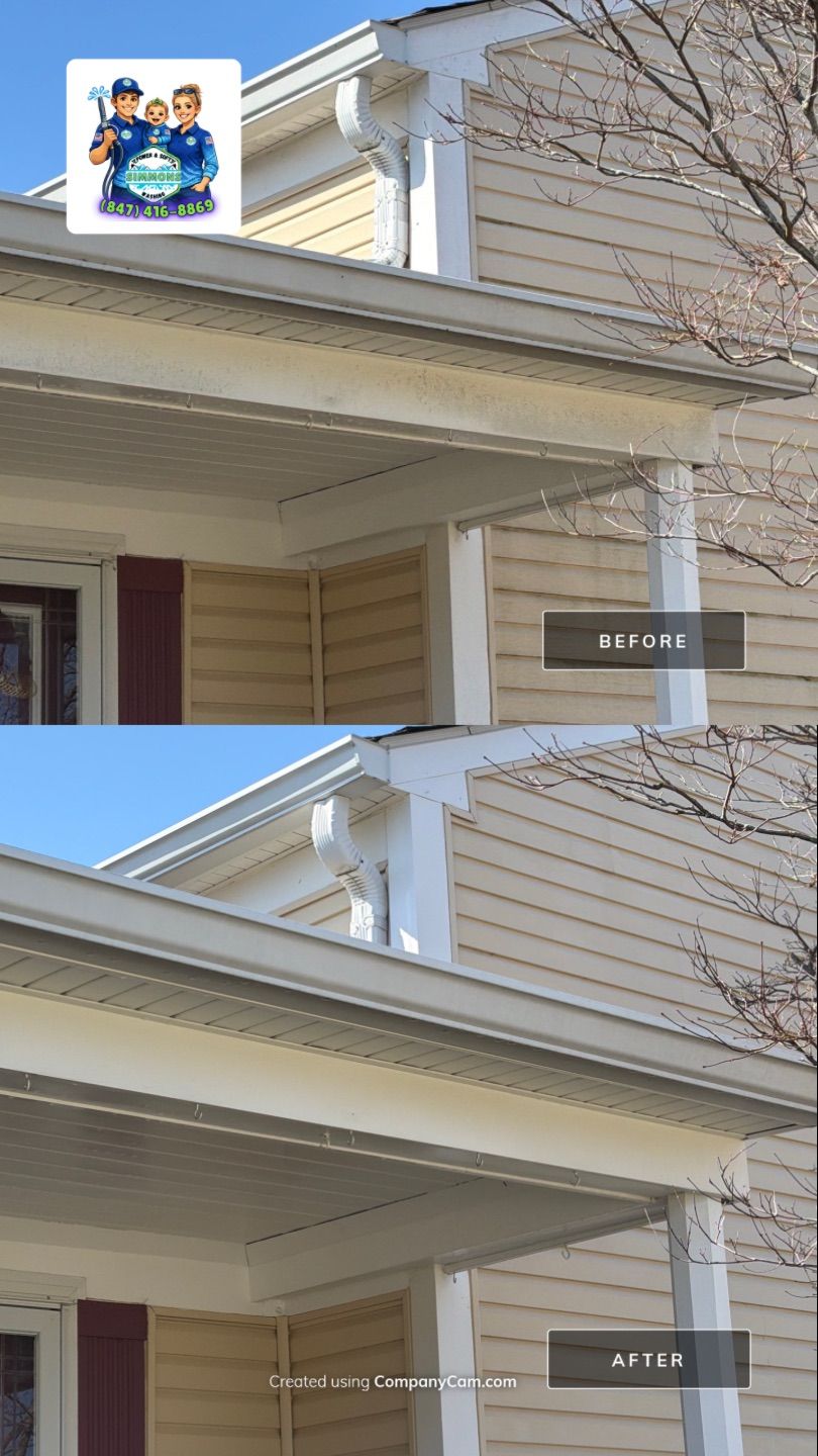 Project in Schaumburg by Simmons Power & Soft Washing