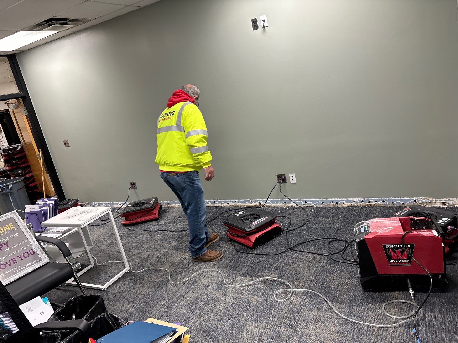 Water Mitigation Project in Inola by Decor Roofing & Restoration