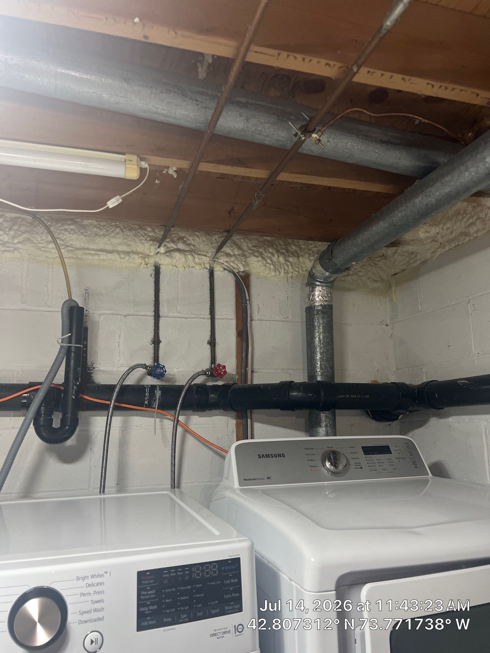 Attic and Rim Joist Insulation Upgrade Project in Clifton Park by Saffron Elite Home Performance & Building Science
