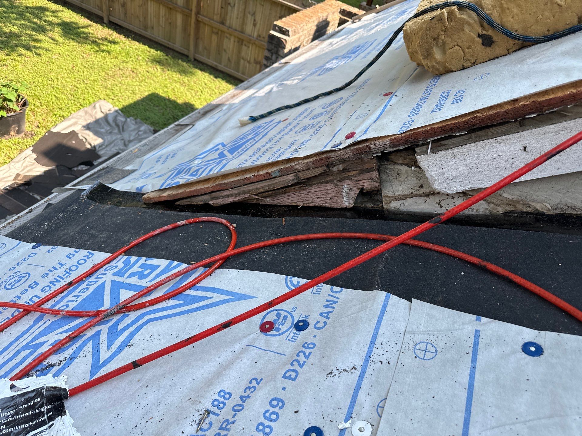 Project in Houston by Motion Roofing