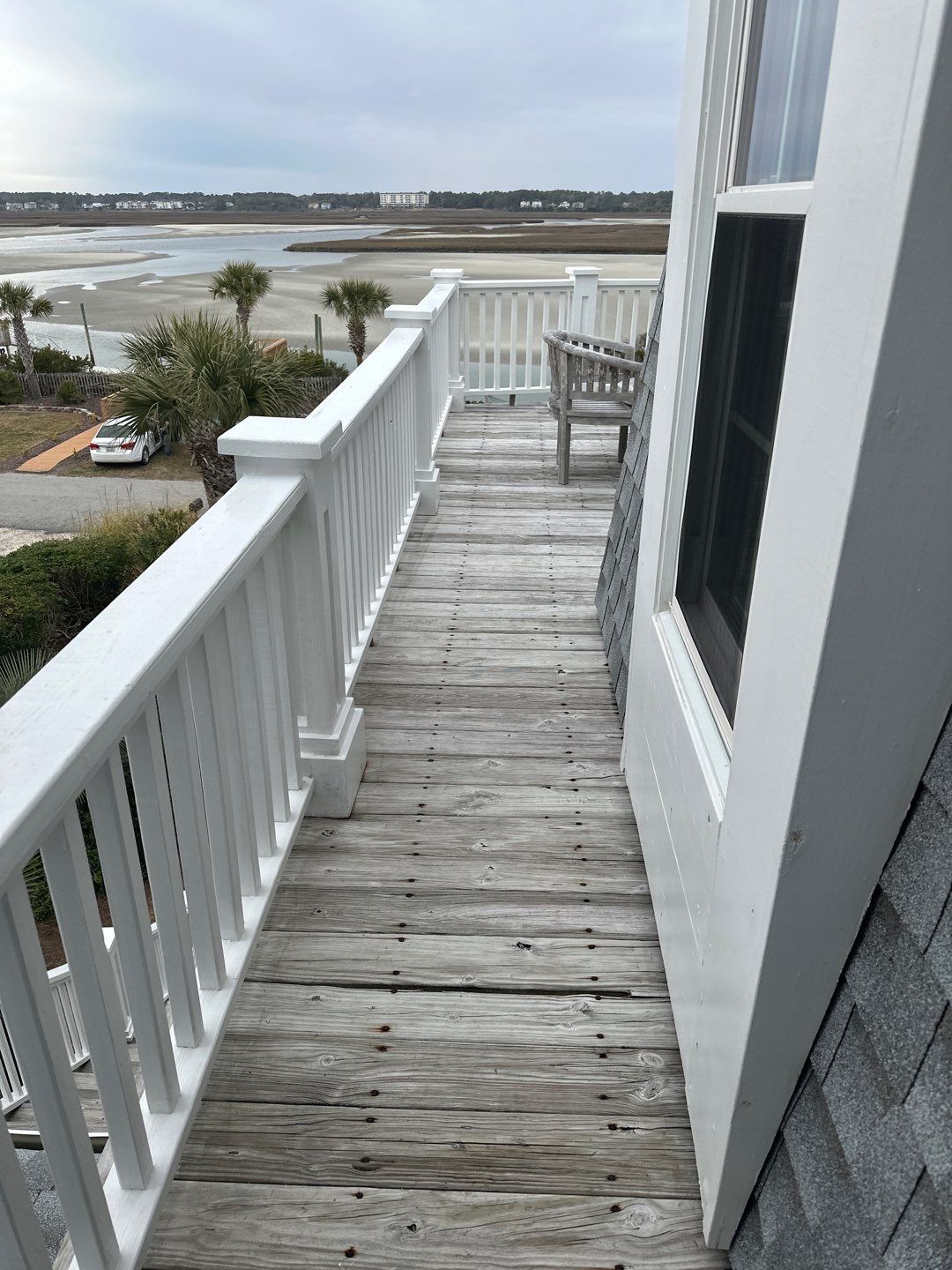 Weathered Deck using Wood Sealant by DuraSeal