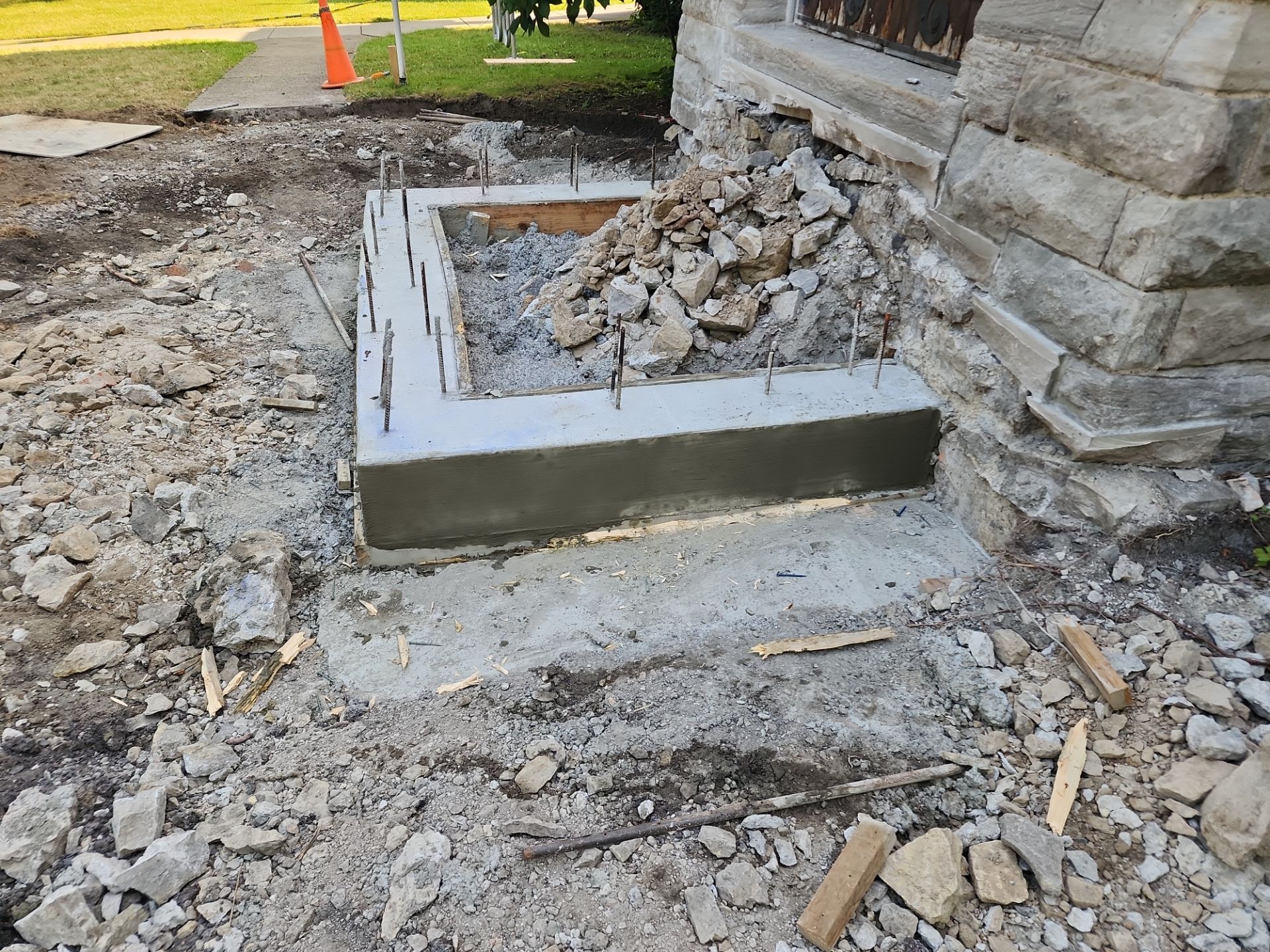 Concrete and Porch by Ivy Lea Construction