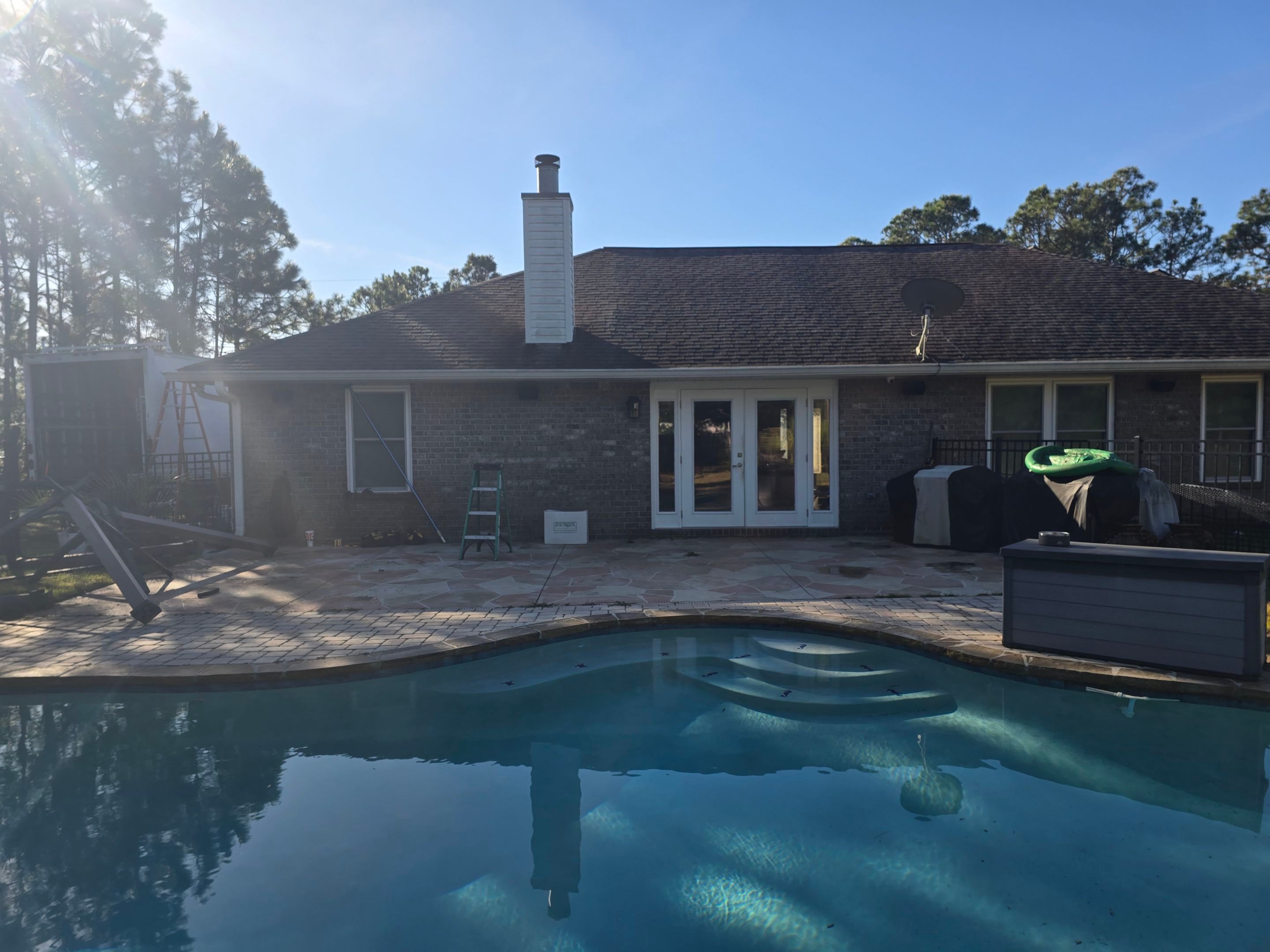 Navarre Poolside Patio Cover by Titan Sunrooms