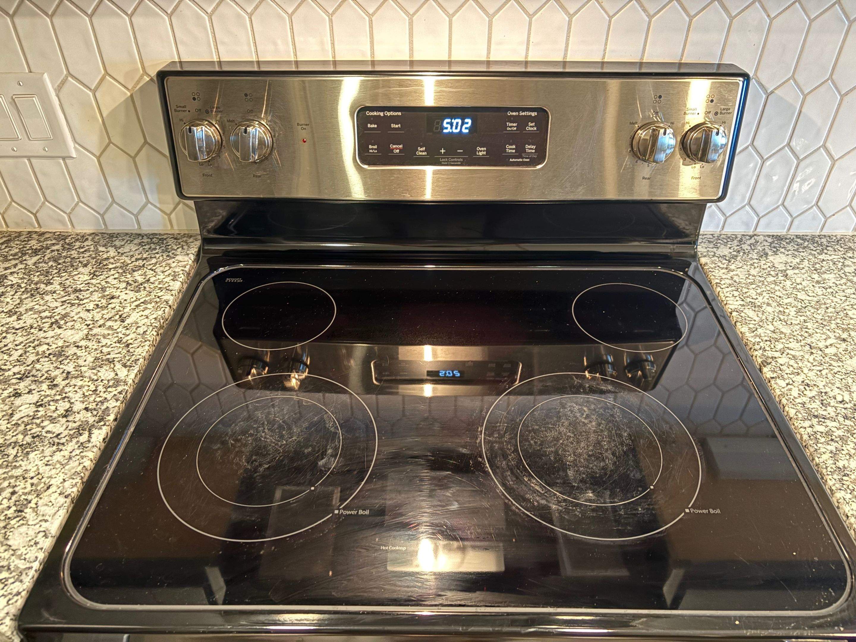 Glass Cooktop Restoration by Surface Experts - Cypress / North Katy