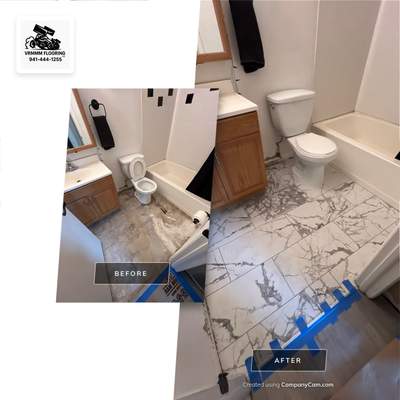 Bathroom Tile Upgrade