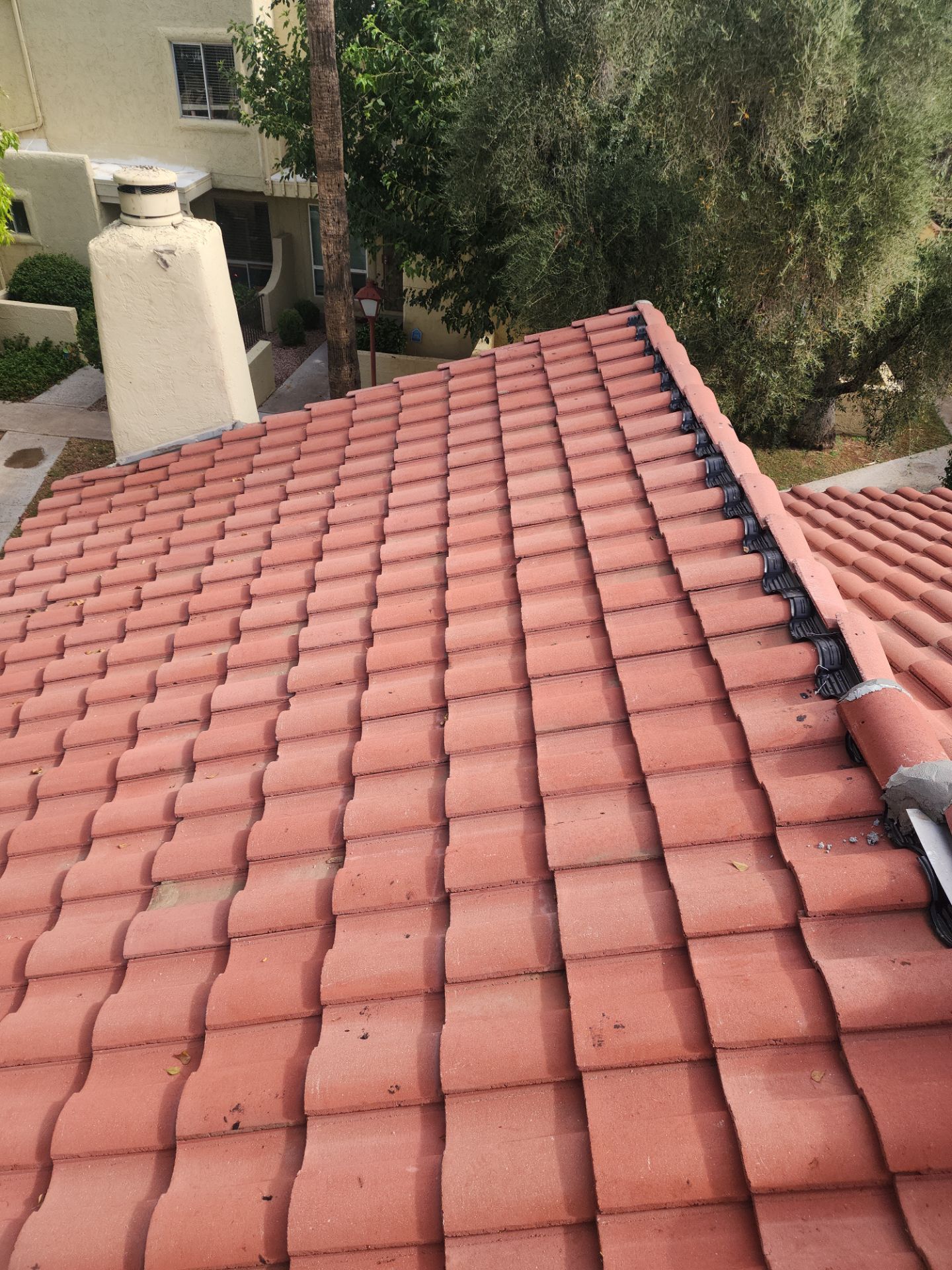 Spanish Red Concrete Tile by Reimagine Roofing