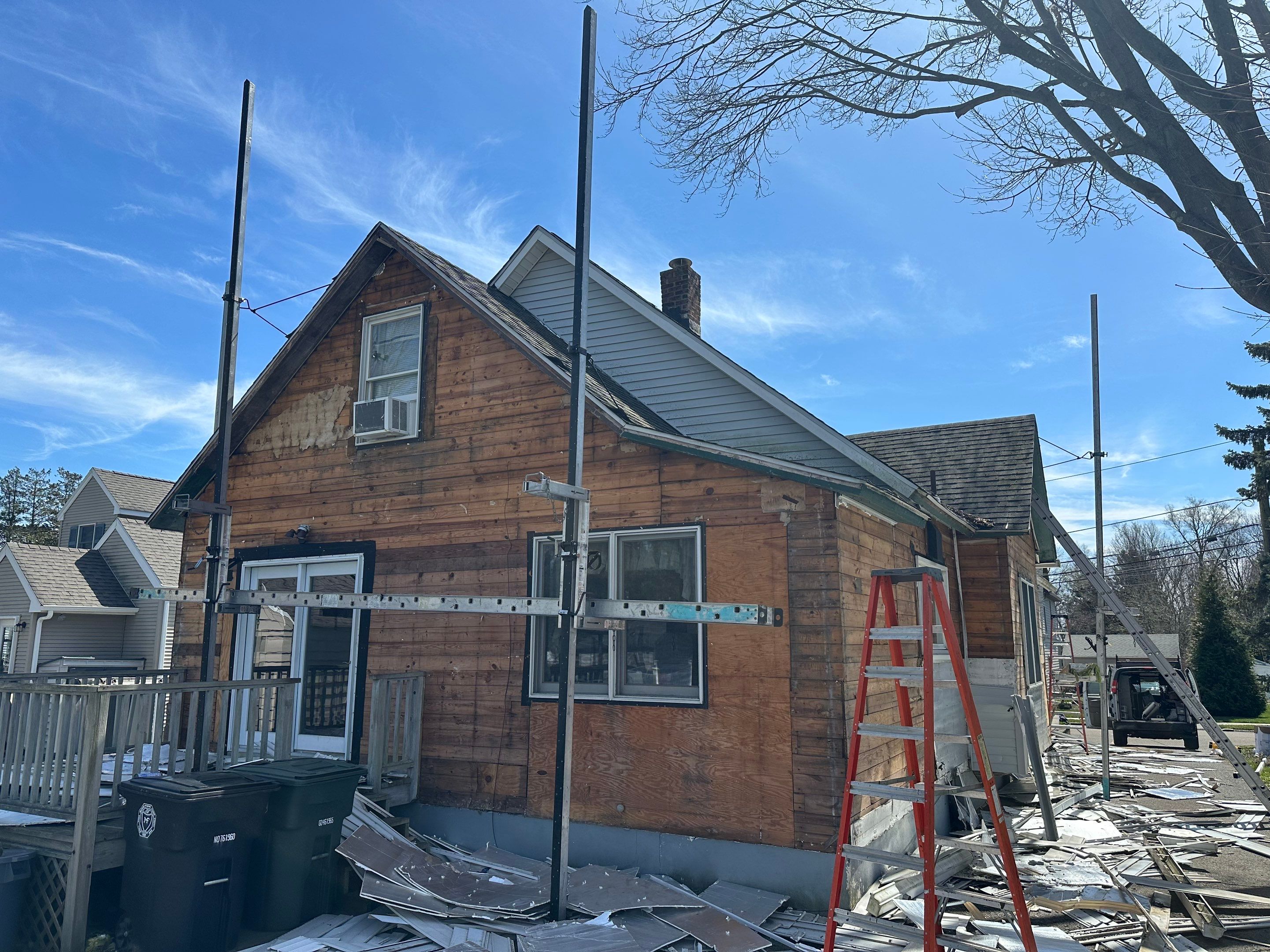 Siding Installation using Certainteed Monogram Granite Gray by A Plus Exterior
