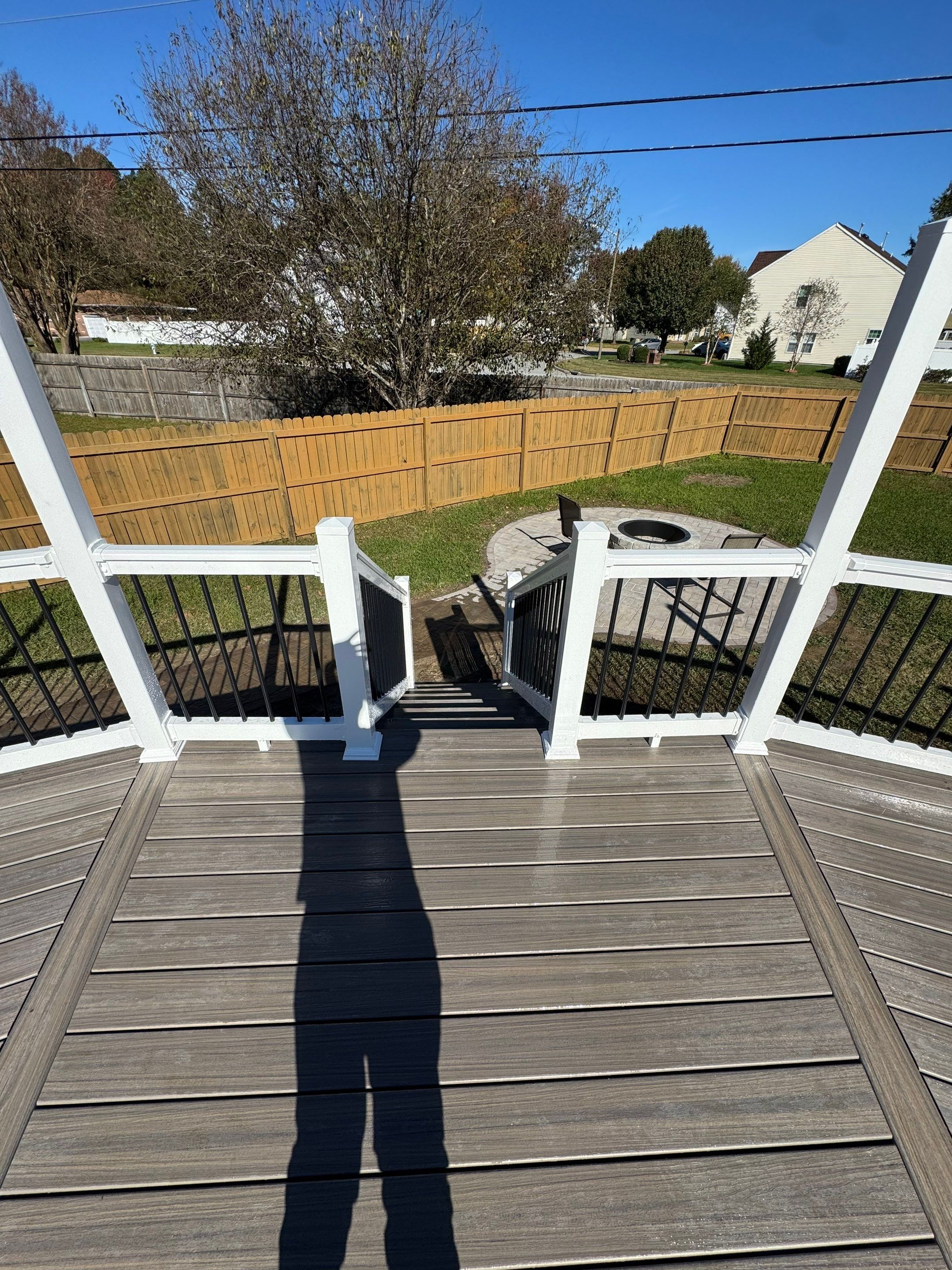 Stunning New Deck! by Tidewater Fence