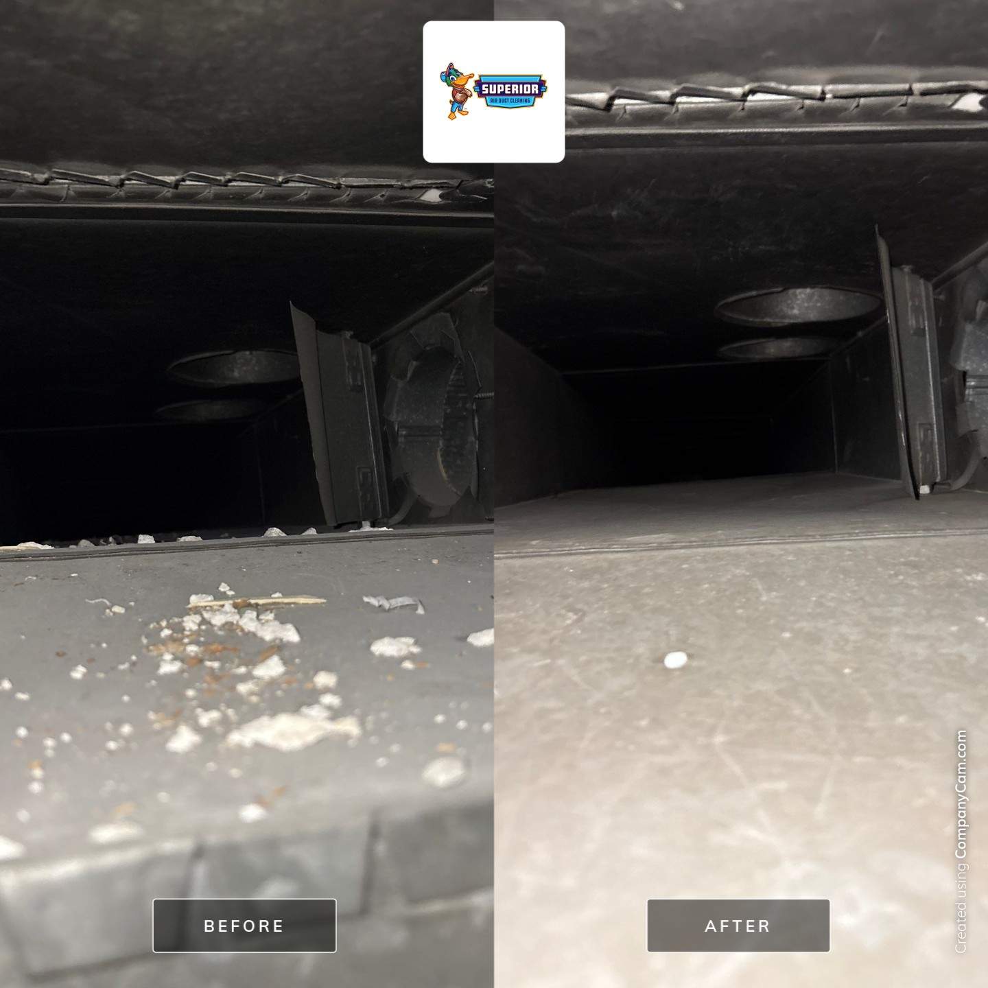 Air Duct Cleaning With a Vacuum Truck in Ellwood City, PA by Superior Air Duct Cleaning