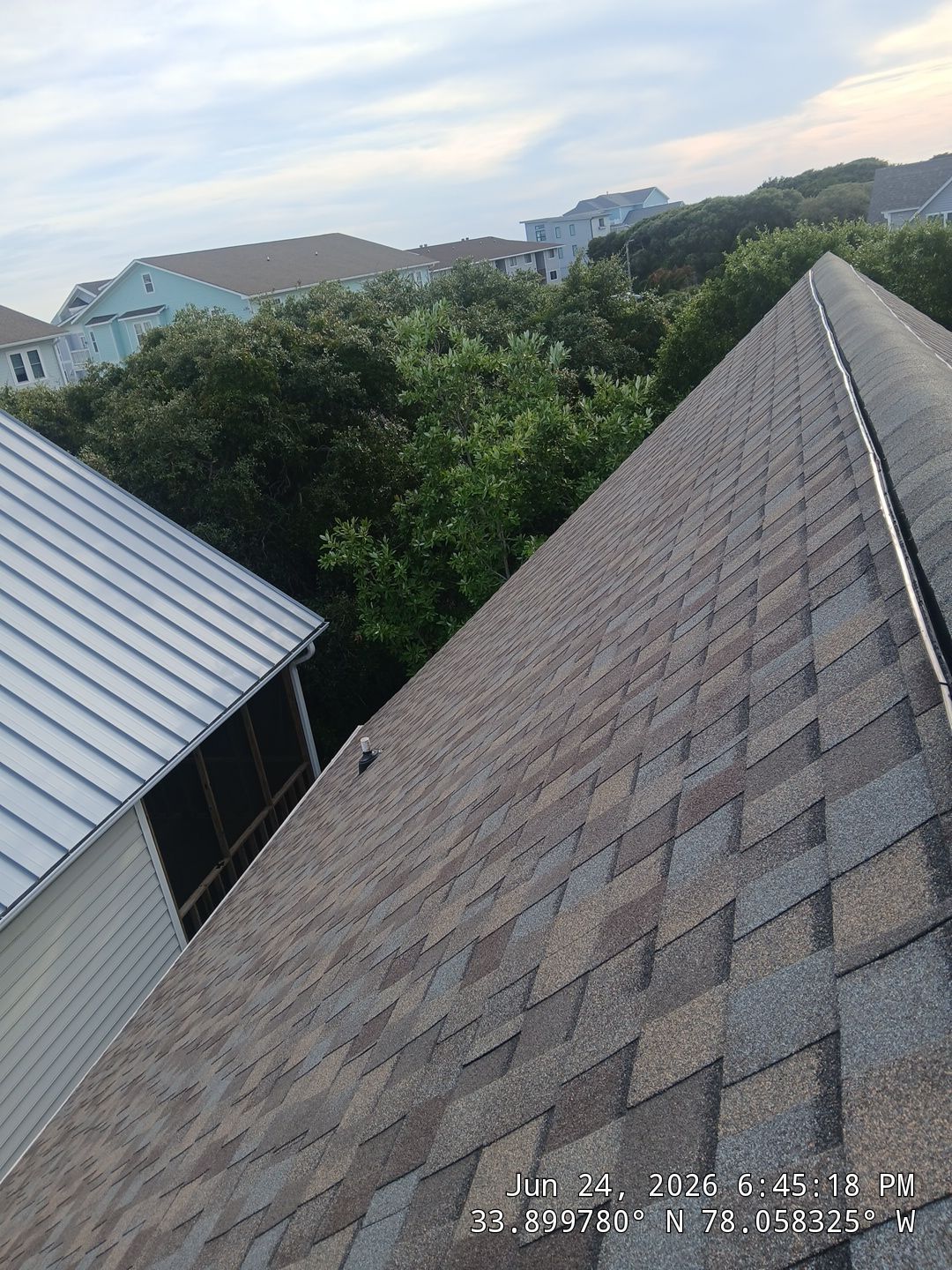 Oak Island Fortified Roof Replacement Using CertainTeed Landmark Pro Shingles by RGR Construction and Roofing, LLC