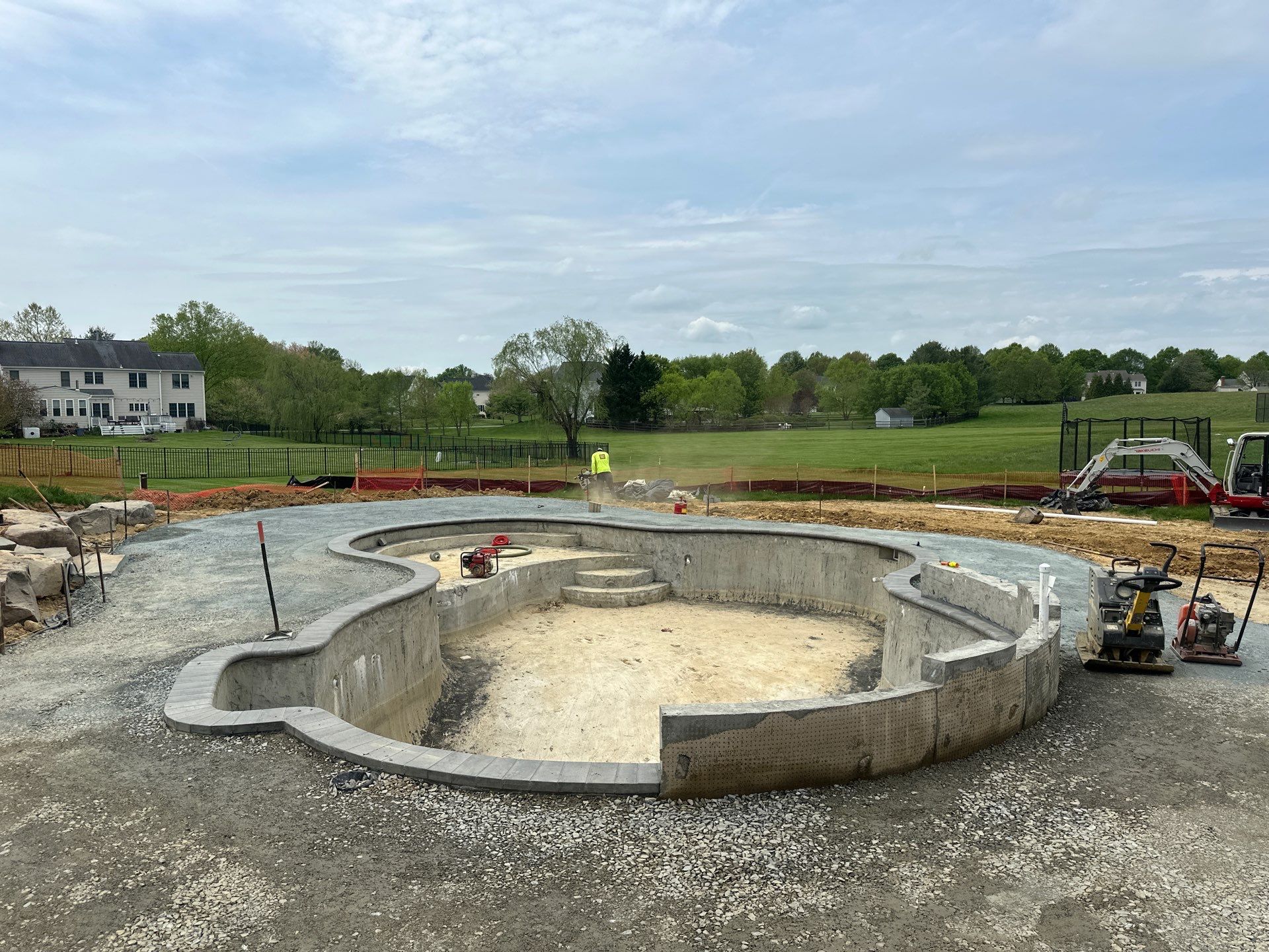 Project in Clarksville, MD by Elysium Pools