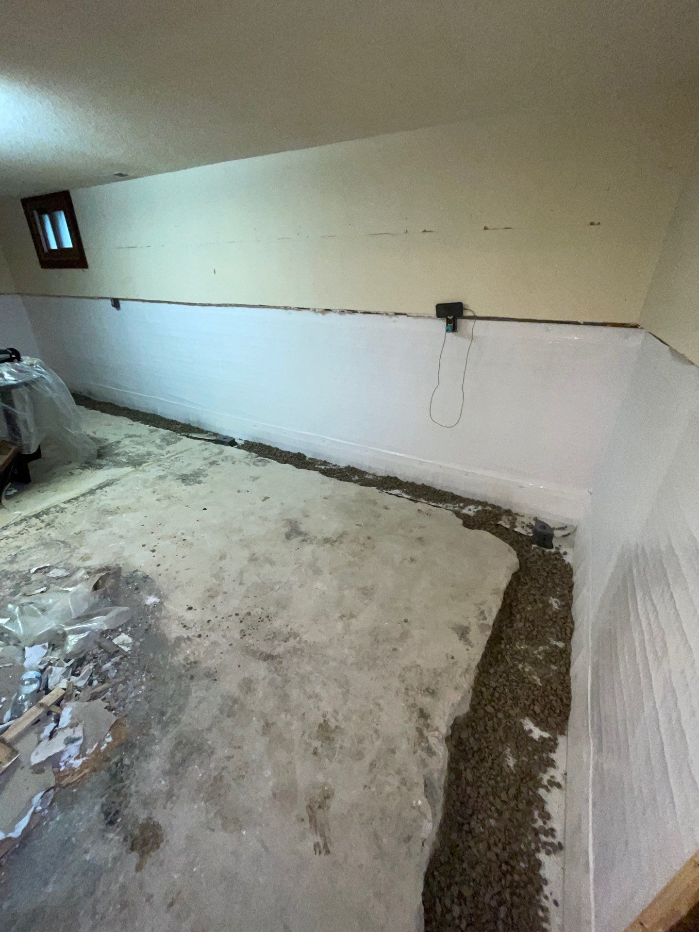 Crawl Space Interior/Exterior Waterproofing by Toledo Basement Repair 