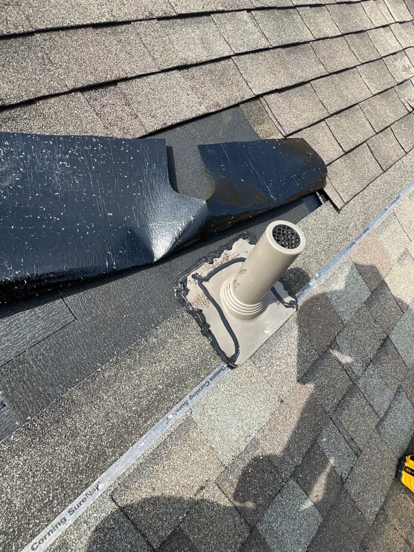 Hail Damage using Owen's Corning Duration (Lifetime) Shingles by Roof Repair Company