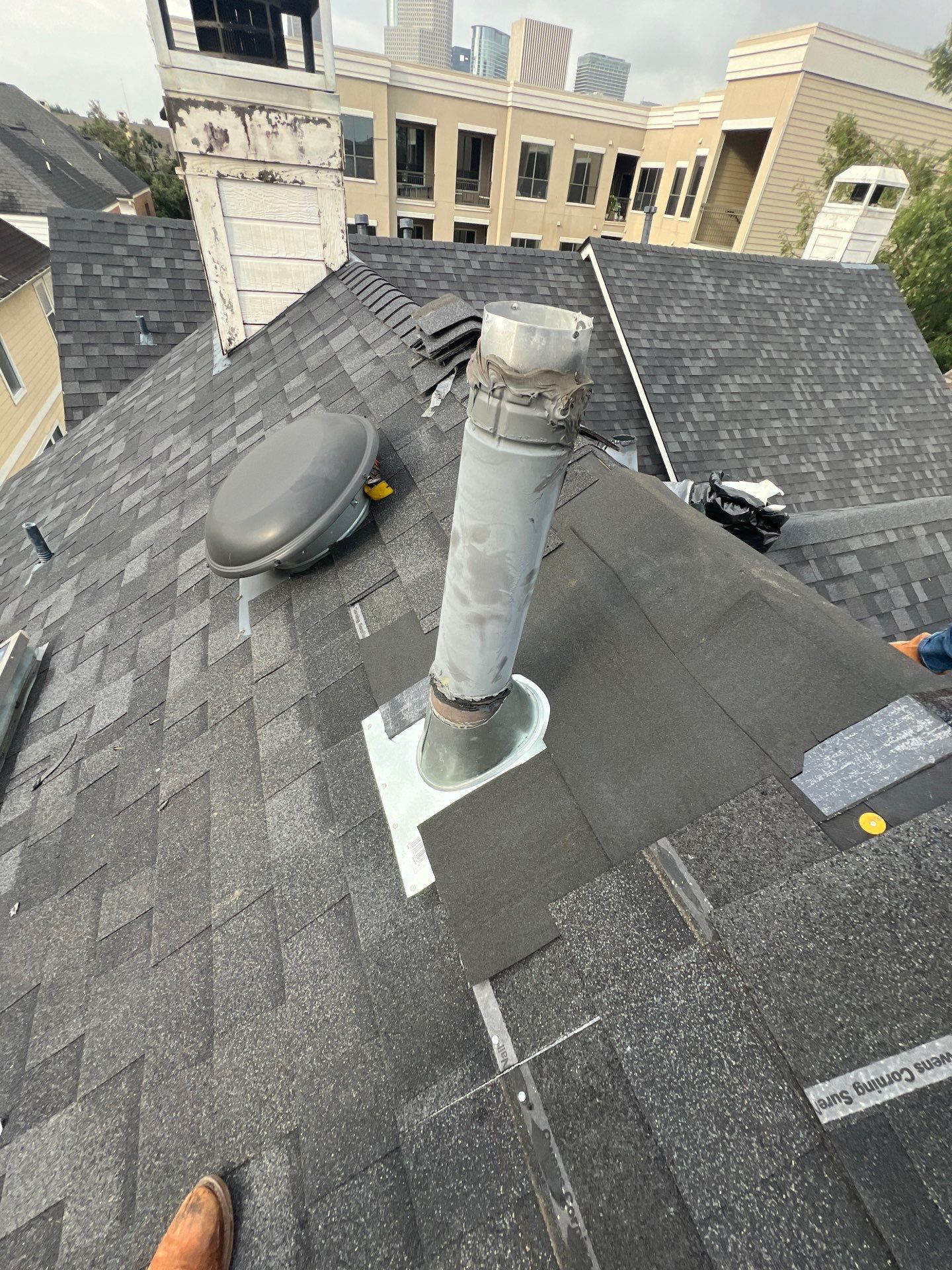Residential Roofing Repair using Owen's Corning Duration (Lifetime) Shingles by Roof Repair Services LLC