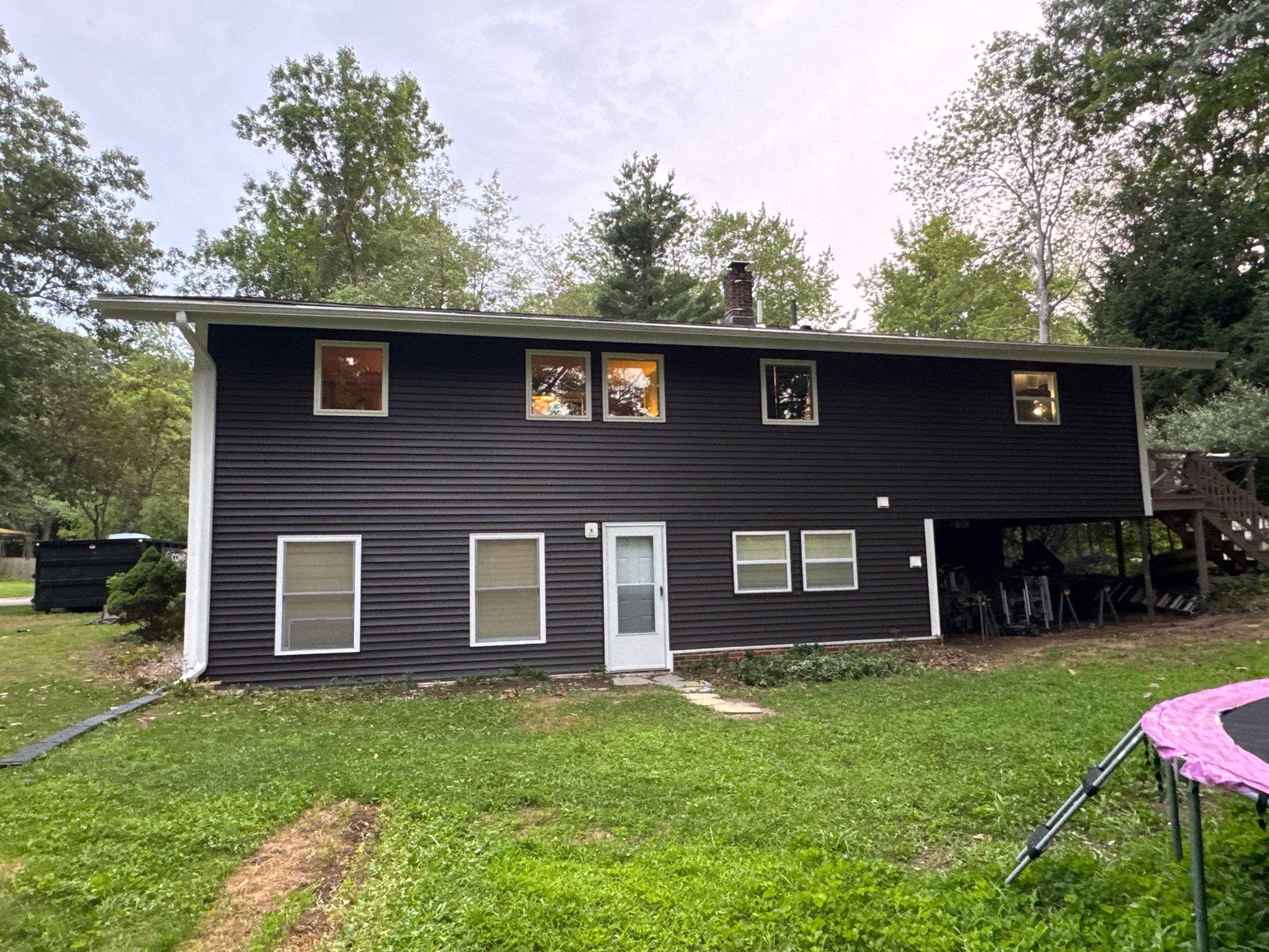 Full Vinyl Siding, Window & Door Replacement Near the Bellamy River in Dover, NH by Compass exteriors