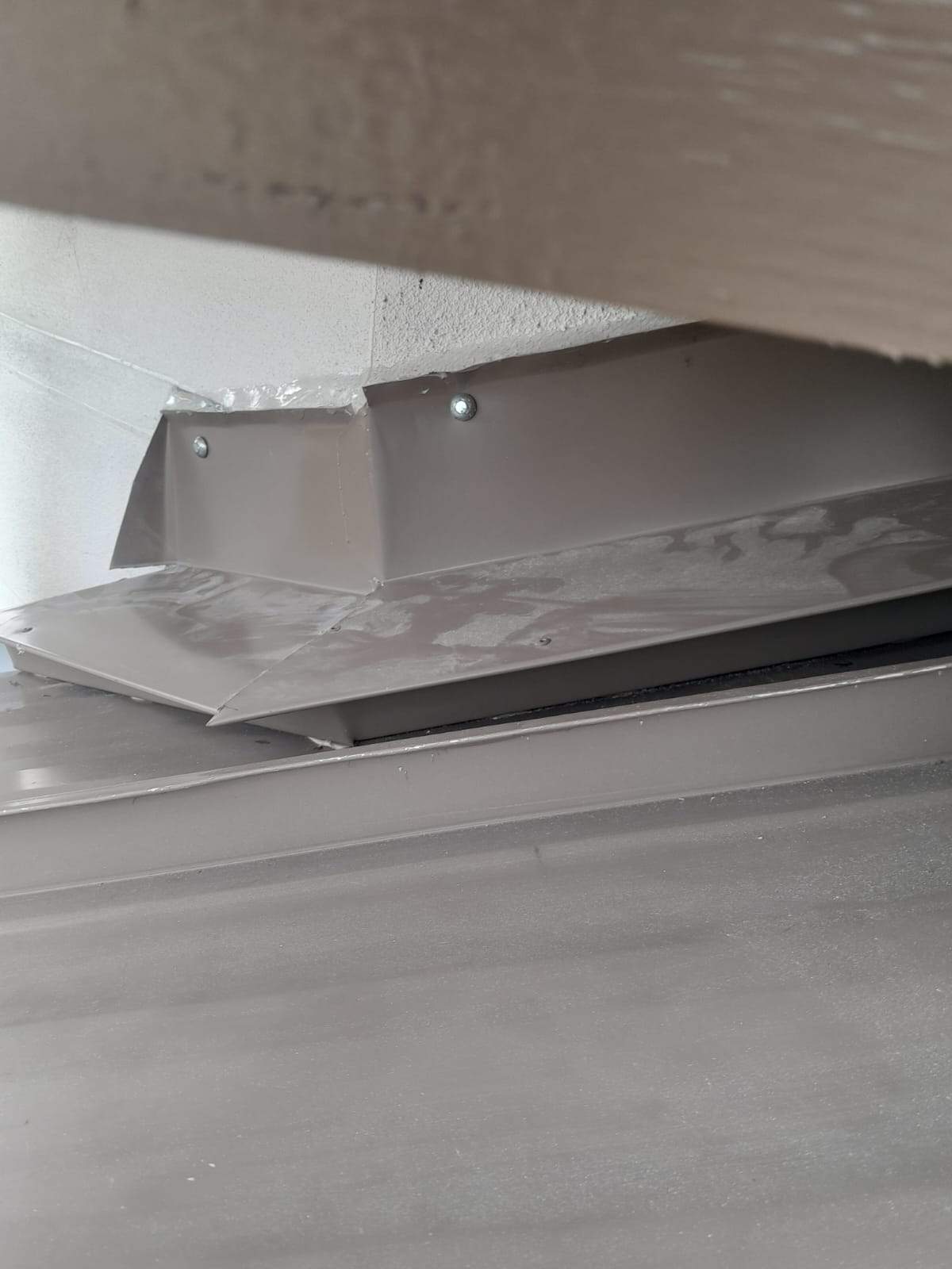 .032 Aluminum 1.5" Mechanical Seam Buckskin  by Total Roofing System The Metal Roof Experts