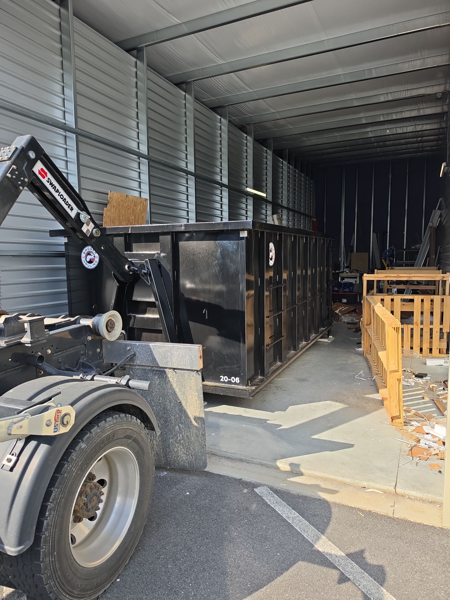 Dumpster Rental in Indian Trail by Badger Hauling