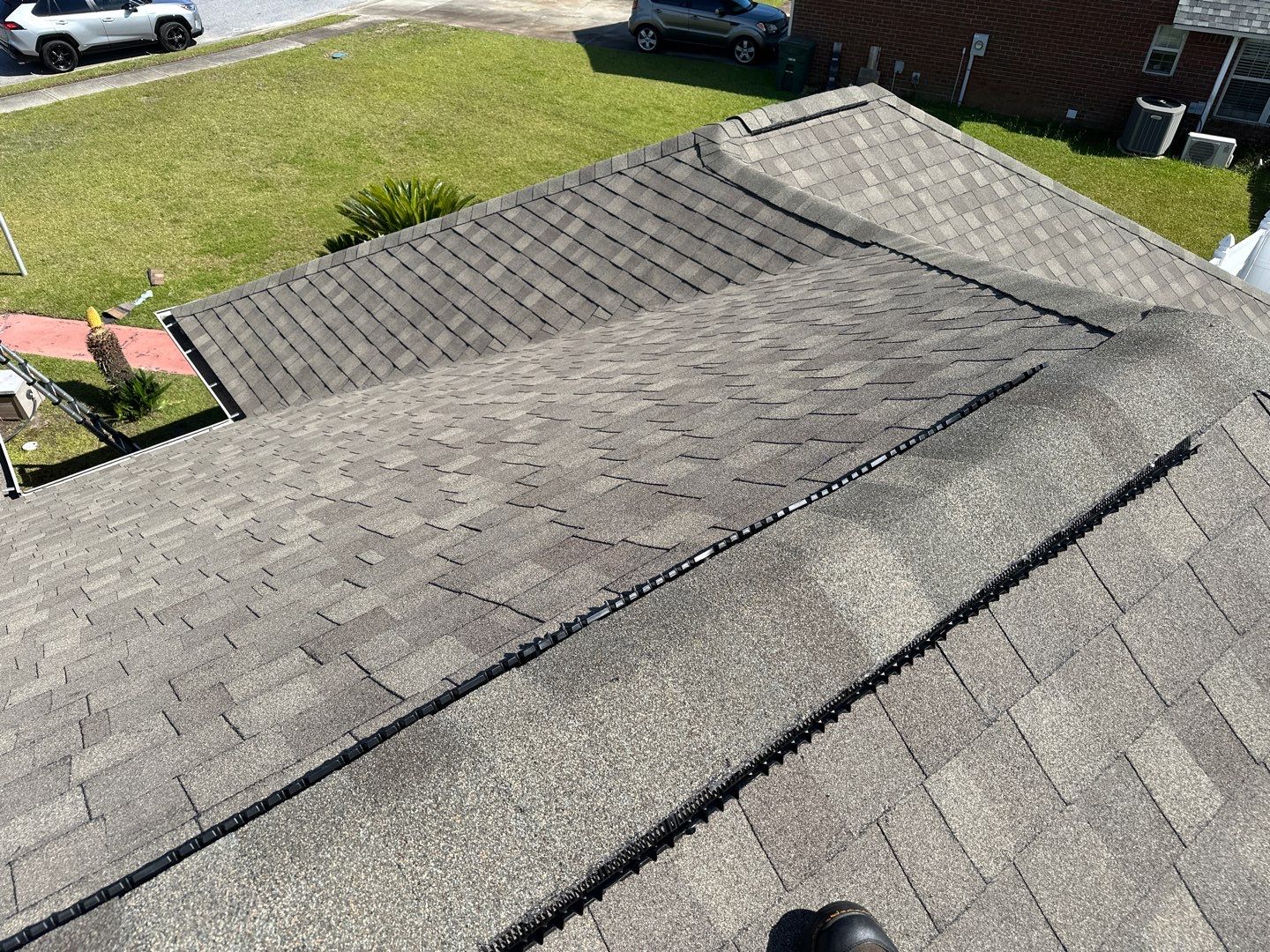 Residential Roofing Installation using Atlas Pinnacle Sun by Talya Roofing