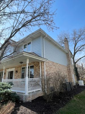 Turtle Shell gutter protection installation in Mokena, IL 60448, photograph 35