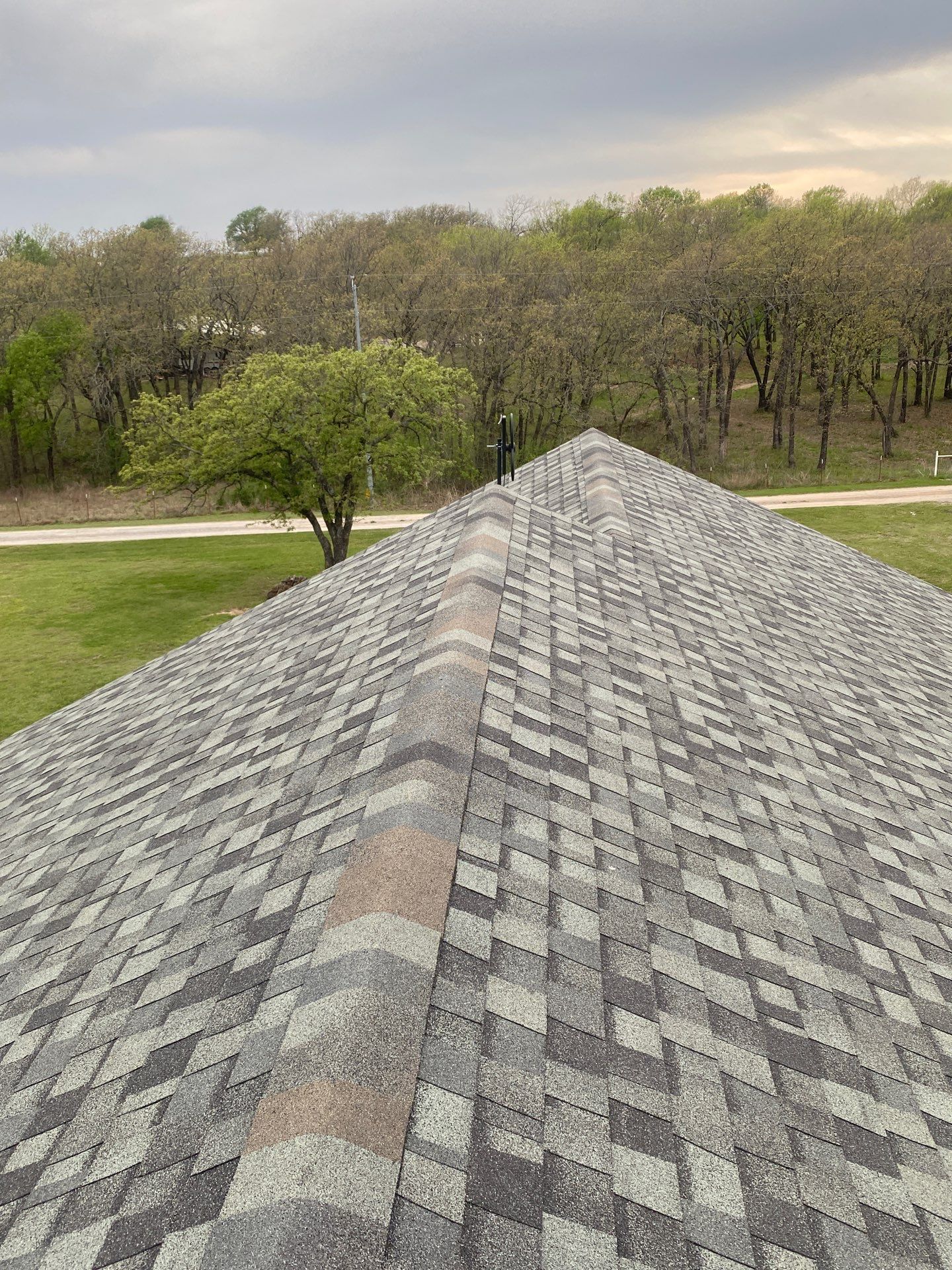 Roof Replacement and Architectural Shingle Installation in Joy, Oklahoma by BANA Roofing and Solar Supply